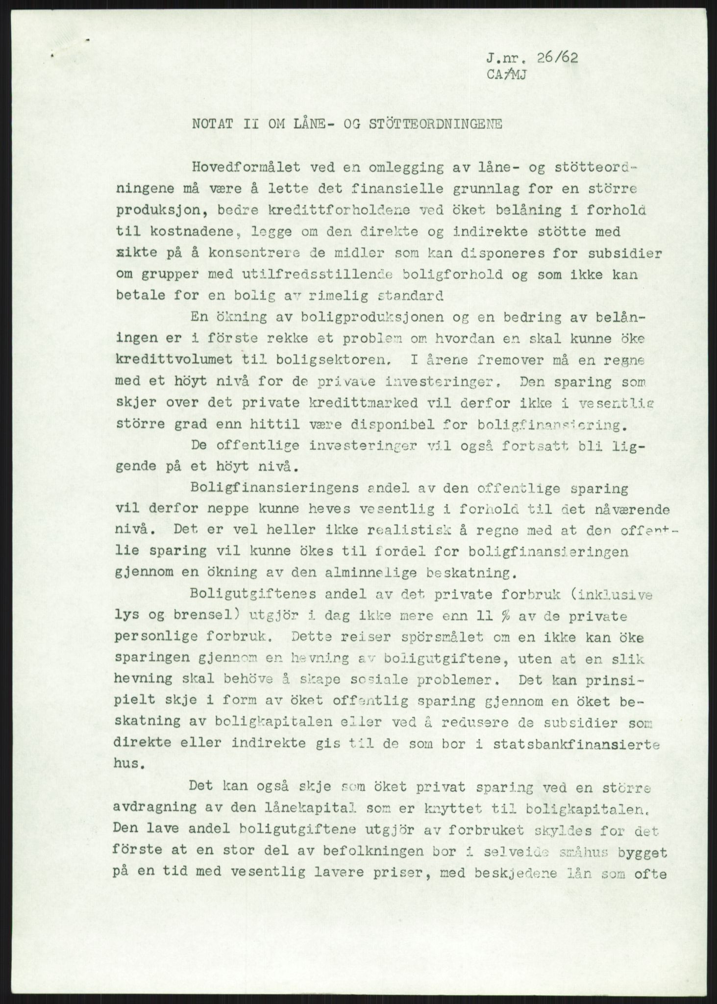 Kommunaldepartementet, Boligkomiteen av 1962, RA/S-1456/D/L0002: --, 1958-1962, p. 1615