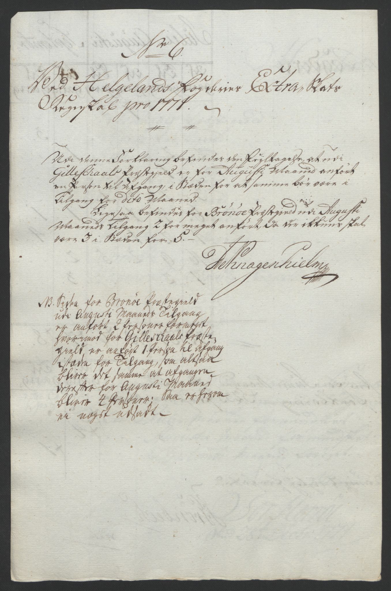 Rentekammeret inntil 1814, Reviderte regnskaper, Fogderegnskap, AV/RA-EA-4092/R65/L4573: Ekstraskatten Helgeland, 1762-1772, p. 340