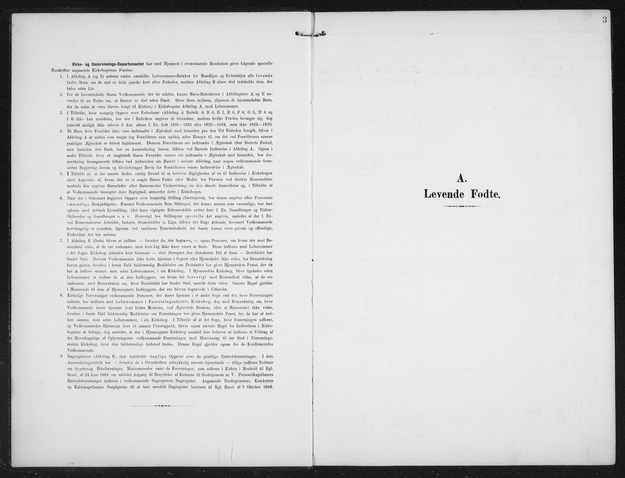 Ministerialprotokoller, klokkerbøker og fødselsregistre - Nordland, SAT/A-1459/851/L0726: Parish register (copy) no. 851C01, 1902-1924, p. 3