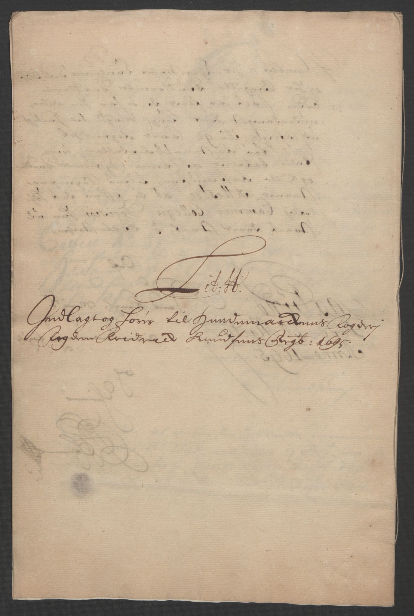 Rentekammeret inntil 1814, Reviderte regnskaper, Fogderegnskap, AV/RA-EA-4092/R16/L1036: Fogderegnskap Hedmark, 1695-1696, p. 113