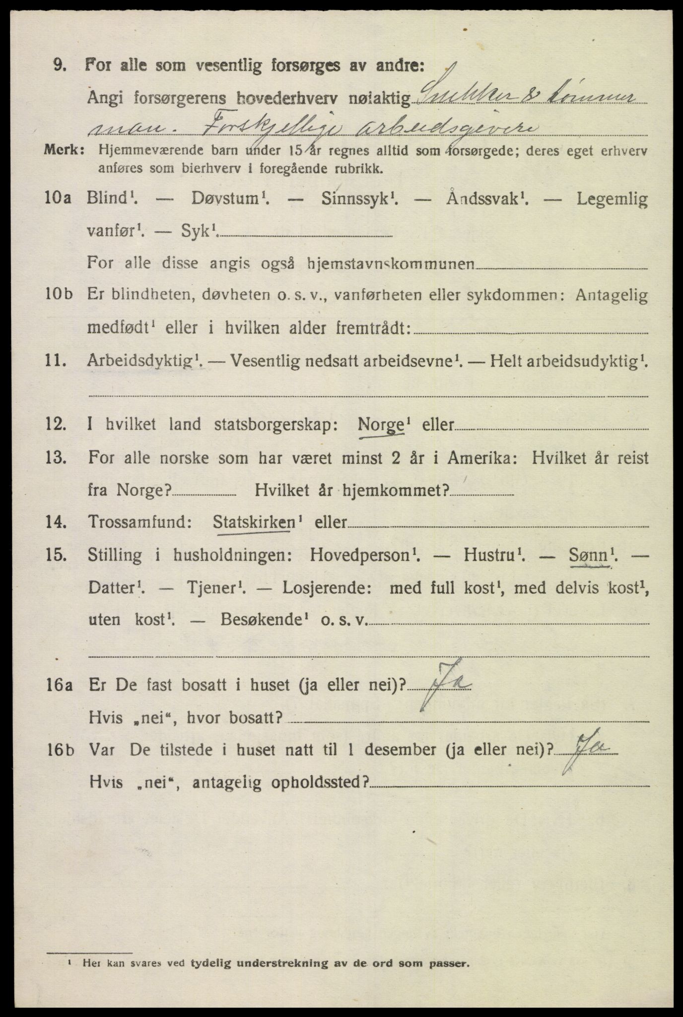 SAK, 1920 census for Halse og Harkmark, 1920, p. 2853