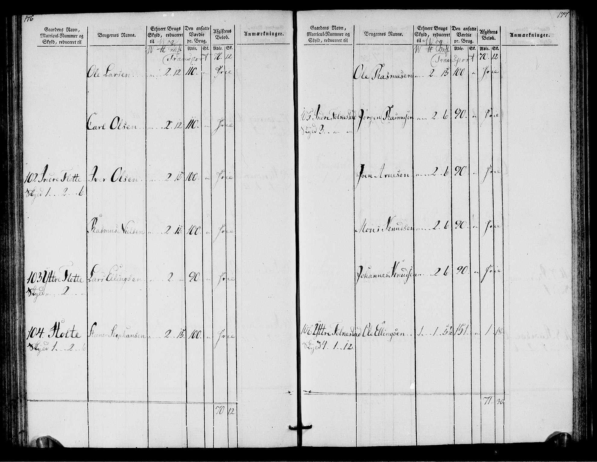 Rentekammeret inntil 1814, Realistisk ordnet avdeling, AV/RA-EA-4070/N/Ne/Nea/L0125b: Sunnmøre fogderi. Oppebørselsregister for fogderiets søndre del, 1803, p. 90