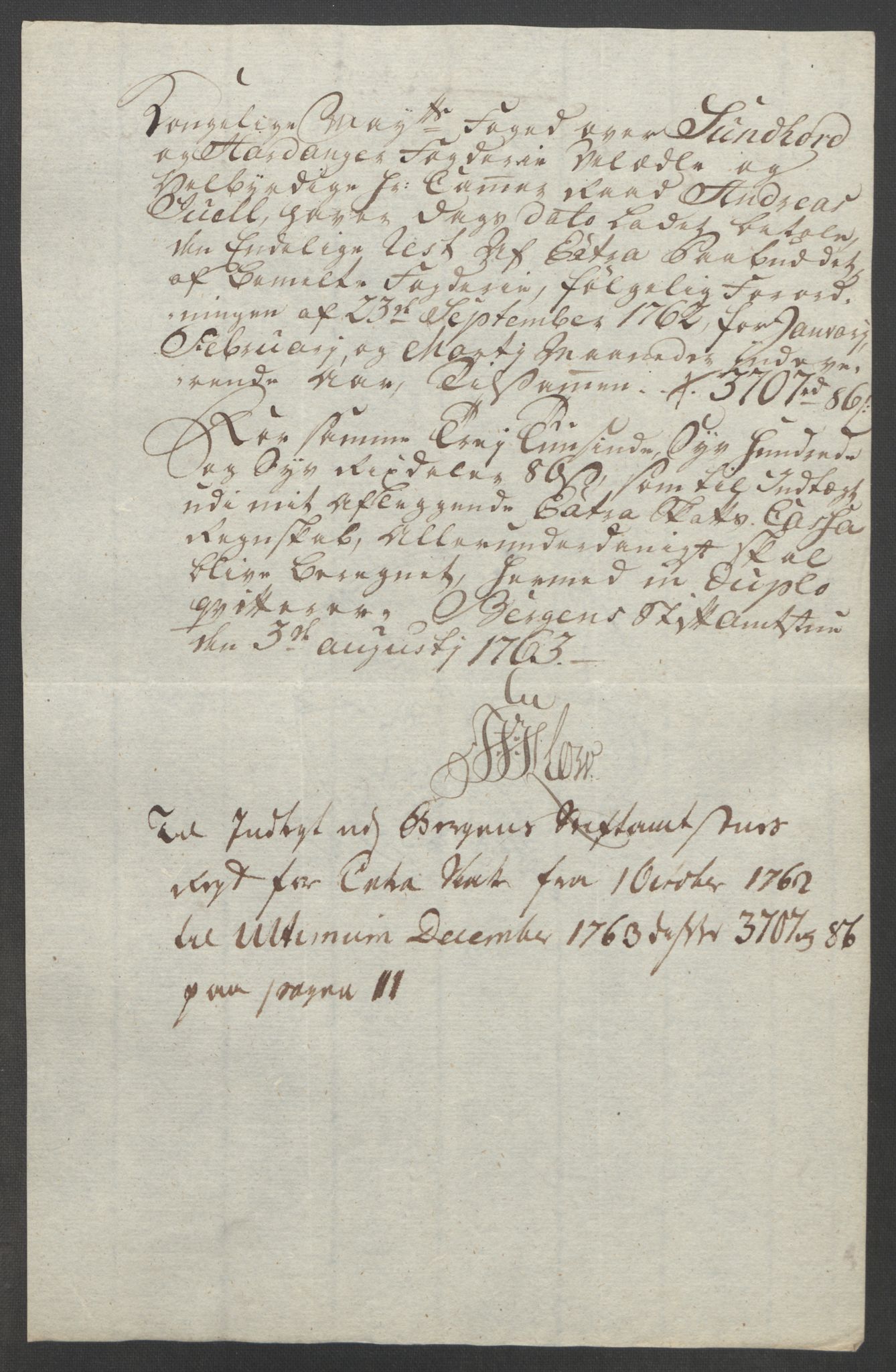 Rentekammeret inntil 1814, Reviderte regnskaper, Fogderegnskap, RA/EA-4092/R48/L3136: Ekstraskatten Sunnhordland og Hardanger, 1762-1772, p. 35