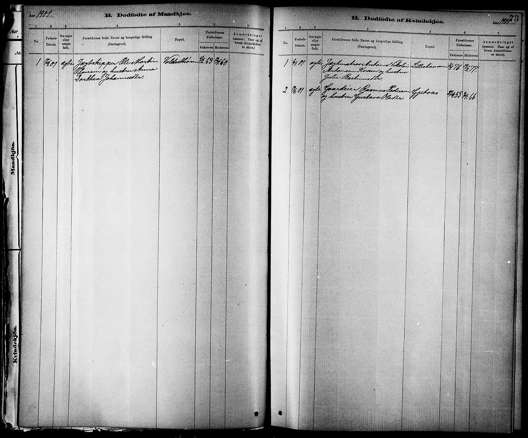 Ministerialprotokoller, klokkerbøker og fødselsregistre - Nord-Trøndelag, SAT/A-1458/744/L0423: Parish register (copy) no. 744C02, 1886-1905, p. 73
