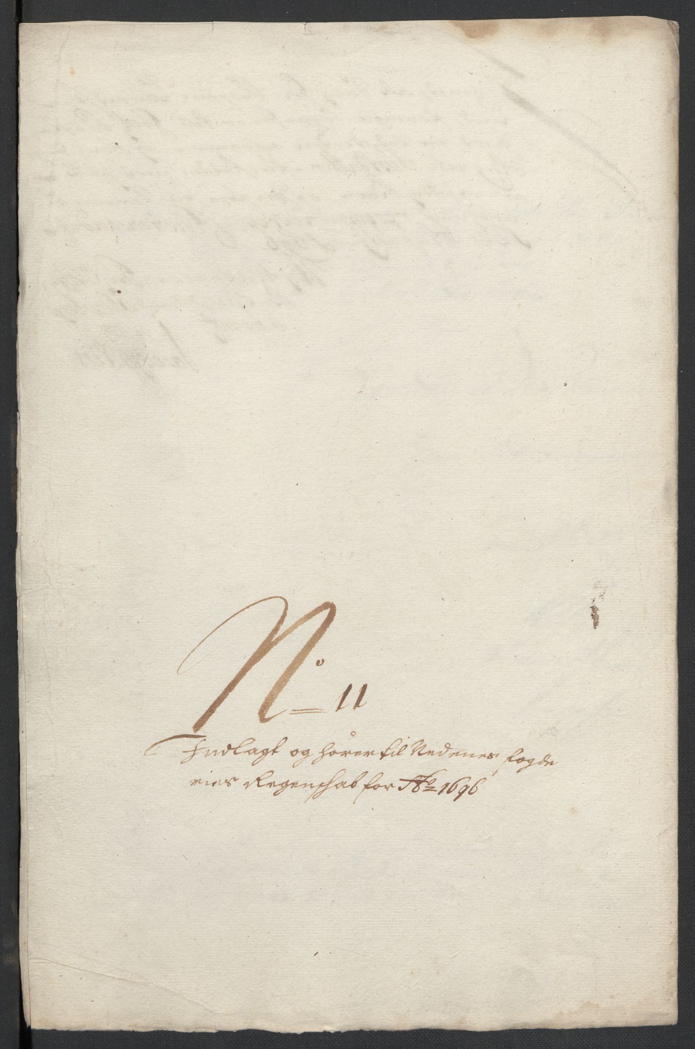 Rentekammeret inntil 1814, Reviderte regnskaper, Fogderegnskap, AV/RA-EA-4092/R39/L2313: Fogderegnskap Nedenes, 1696-1697, p. 70