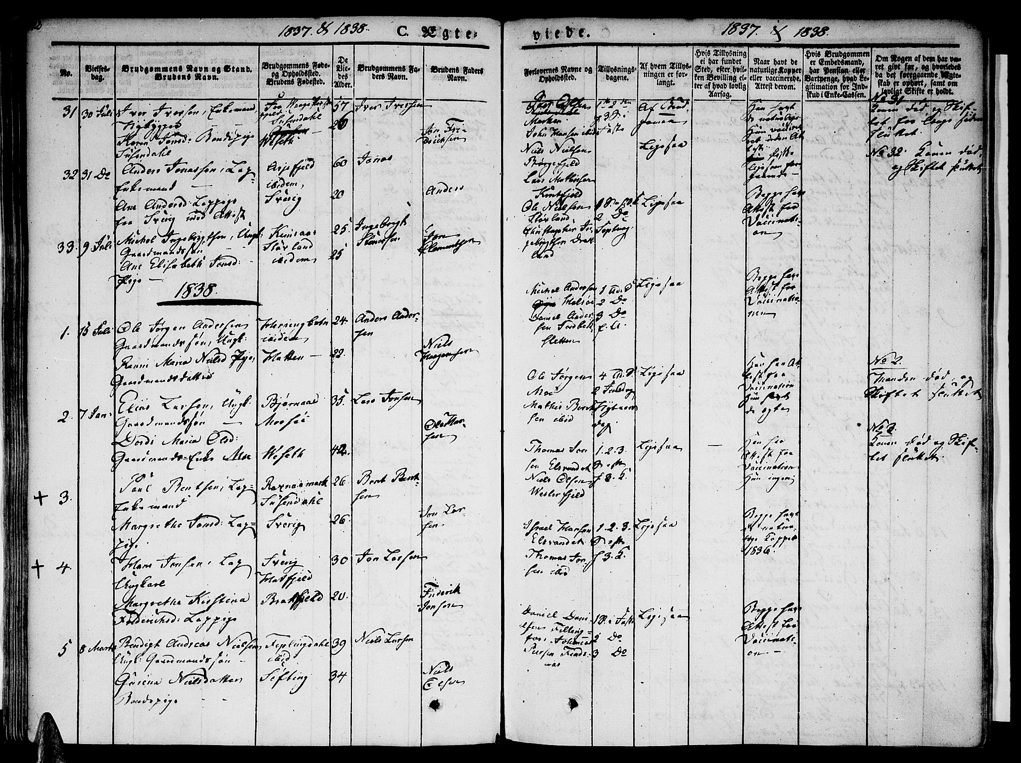 Ministerialprotokoller, klokkerbøker og fødselsregistre - Nordland, AV/SAT-A-1459/820/L0290: Parish register (official) no. 820A11, 1826-1845, p. 412