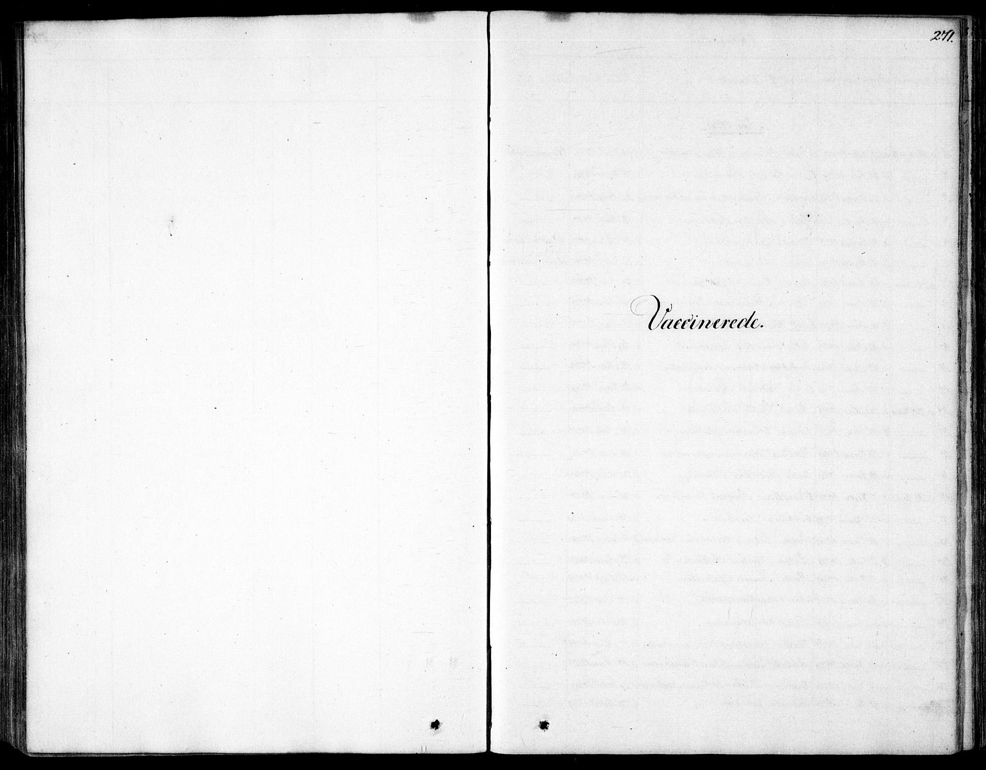 Garnisonsmenigheten Kirkebøker, SAO/A-10846/F/Fa/L0007: Parish register (official) no. 7, 1828-1881, p. 271
