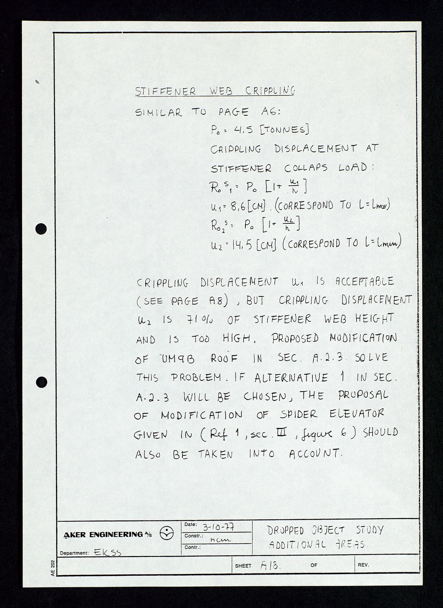 Pa 1339 - Statoil ASA, AV/SAST-A-101656/0001/D/Dm/L0348: Gravitasjonsplattform betong, 1975-1978, p. 207