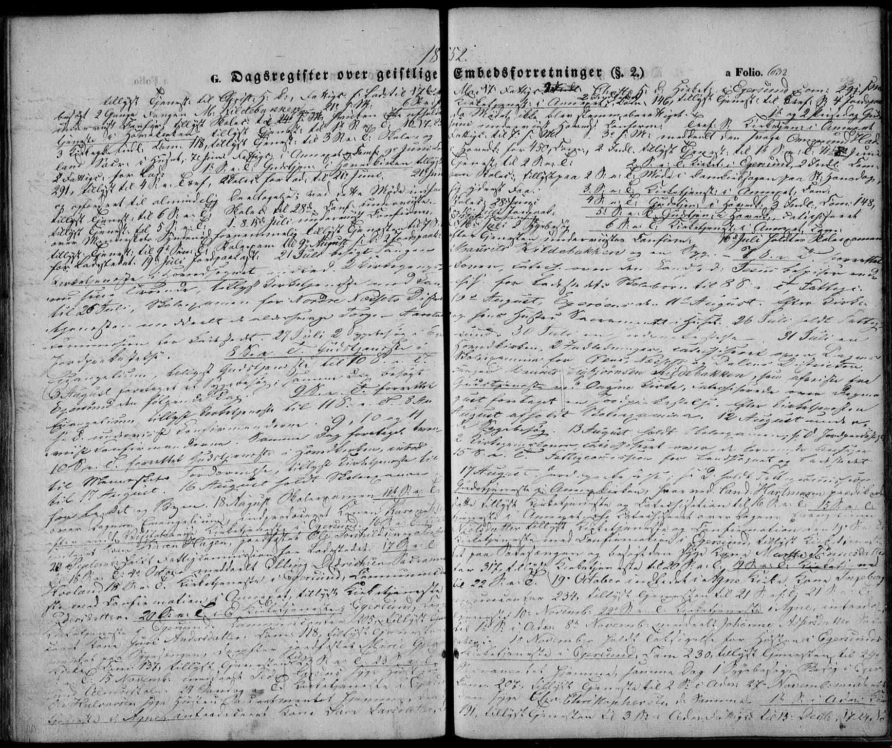 Eigersund sokneprestkontor, SAST/A-101807/S08/L0013: Parish register (official) no. A 12.2, 1850-1865, p. 633