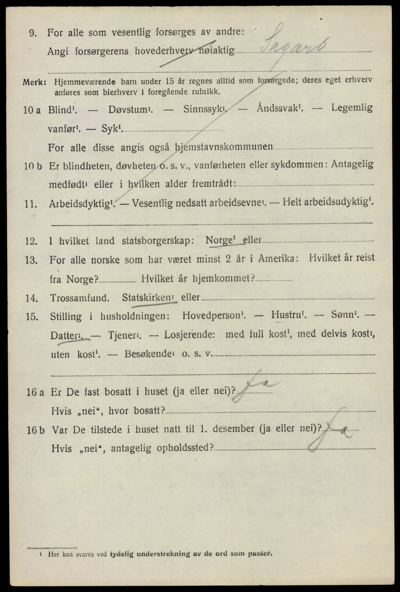 SAO, 1920 census for Vestby, 1920, p. 4132