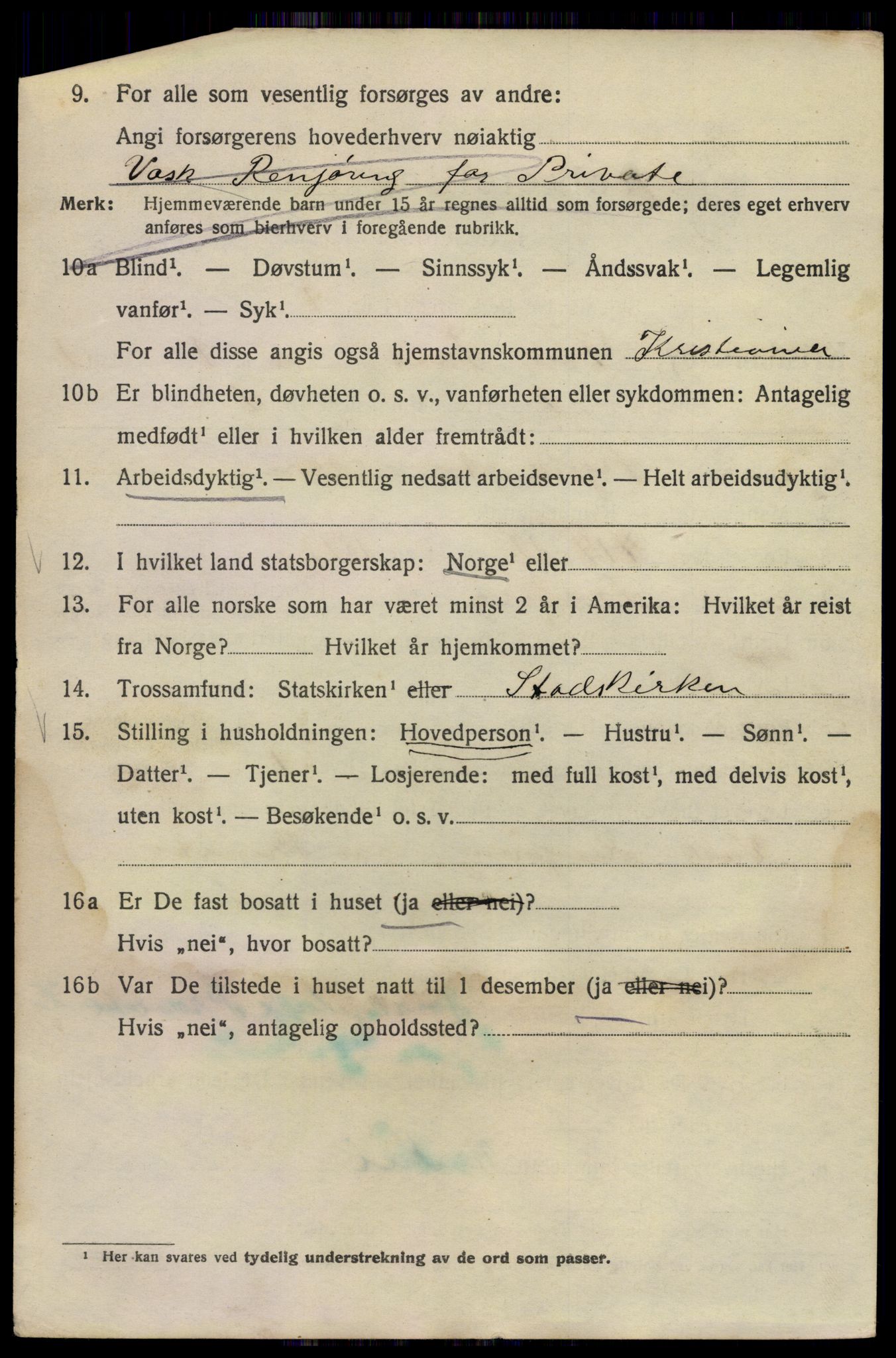 SAO, 1920 census for Kristiania, 1920, p. 659194