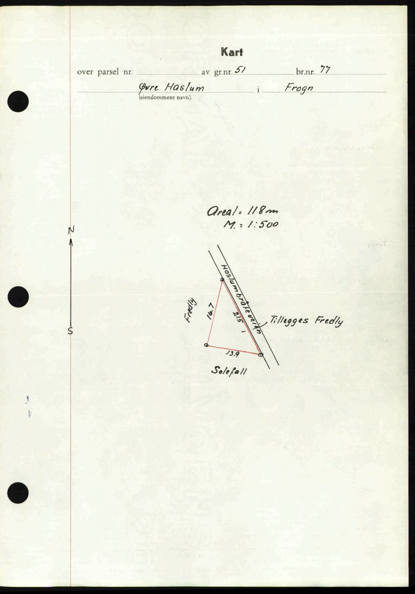 Follo sorenskriveri, SAO/A-10274/G/Ga/Gaa/L0085: Mortgage book no. I 85, 1948-1948, Diary no: : 3235/1948