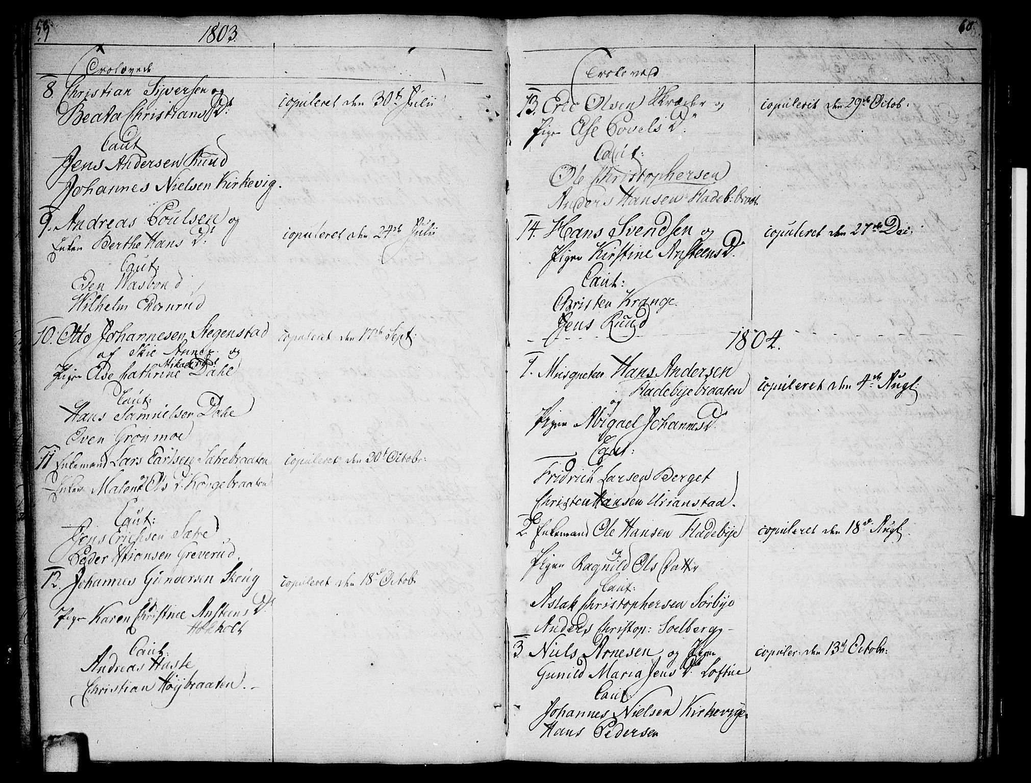 Nesodden prestekontor Kirkebøker, SAO/A-10013/F/Fa/L0005: Parish register (official) no. I 5, 1793-1814, p. 59-60