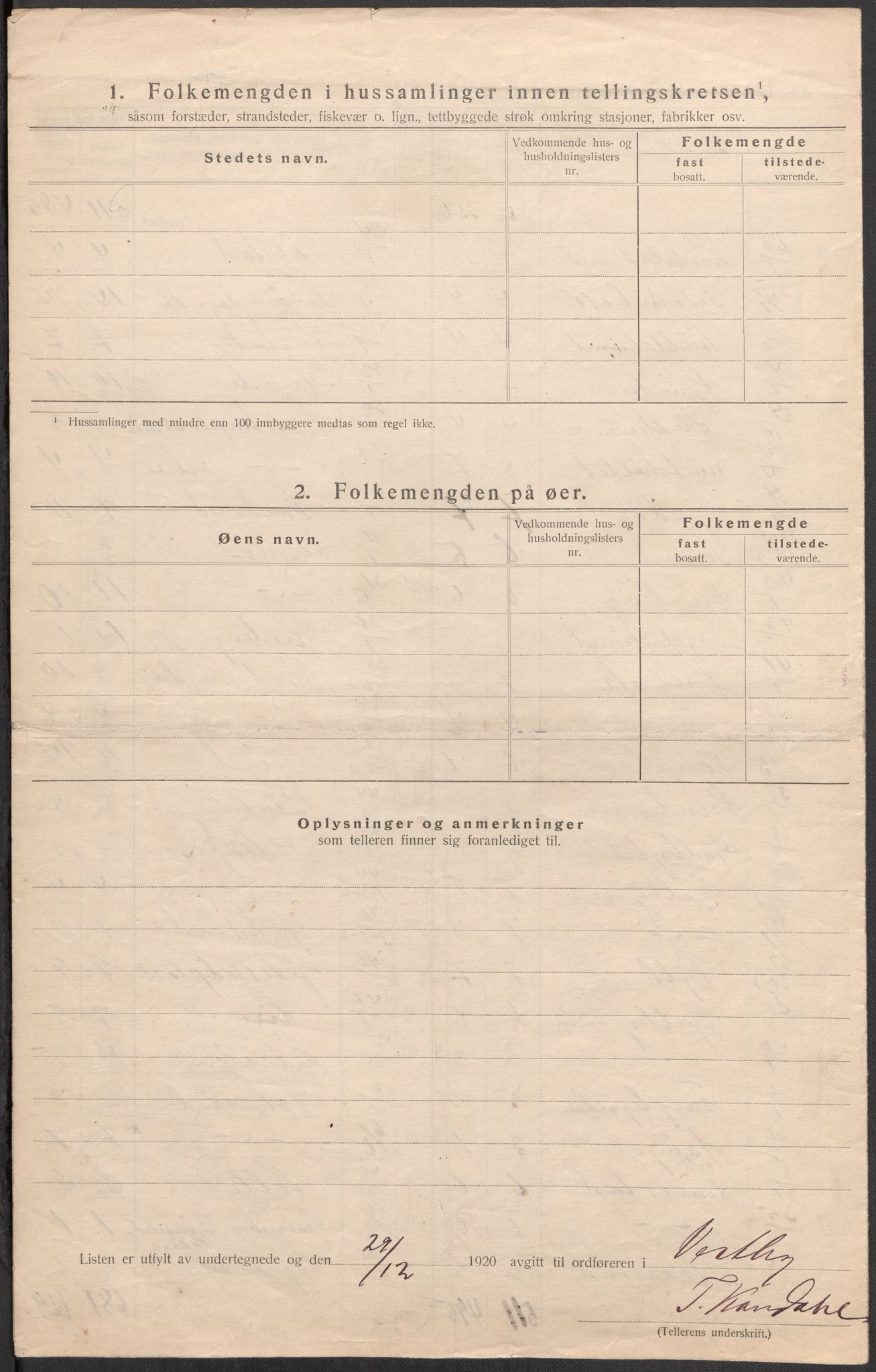 SAO, 1920 census for Vestby, 1920, p. 15