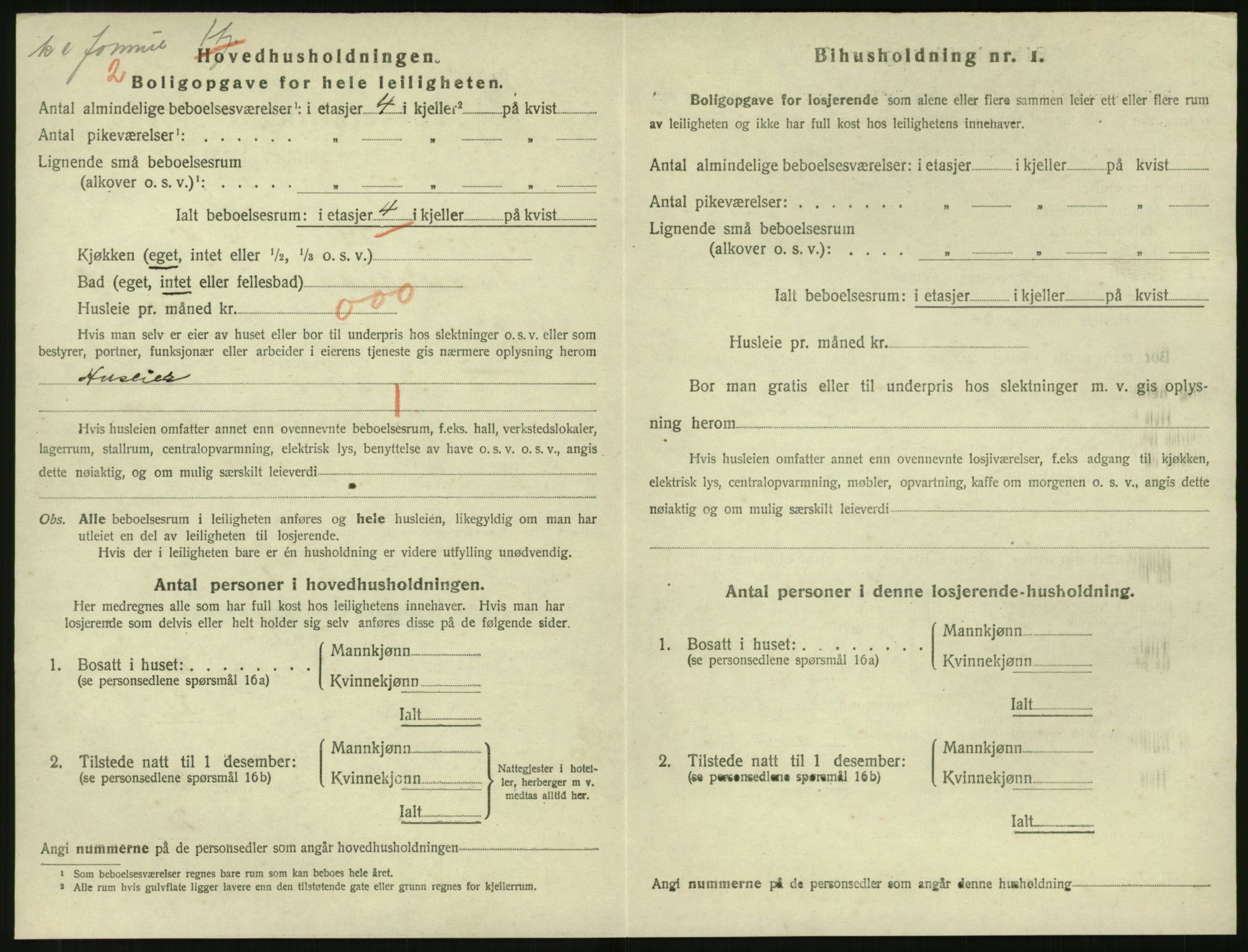 SAK, 1920 census for Tvedestrand, 1920, p. 812