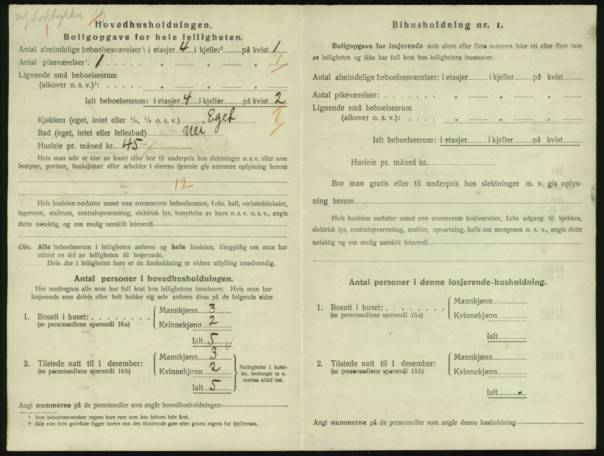SAT, 1920 census for Bodø, 1920, p. 1034