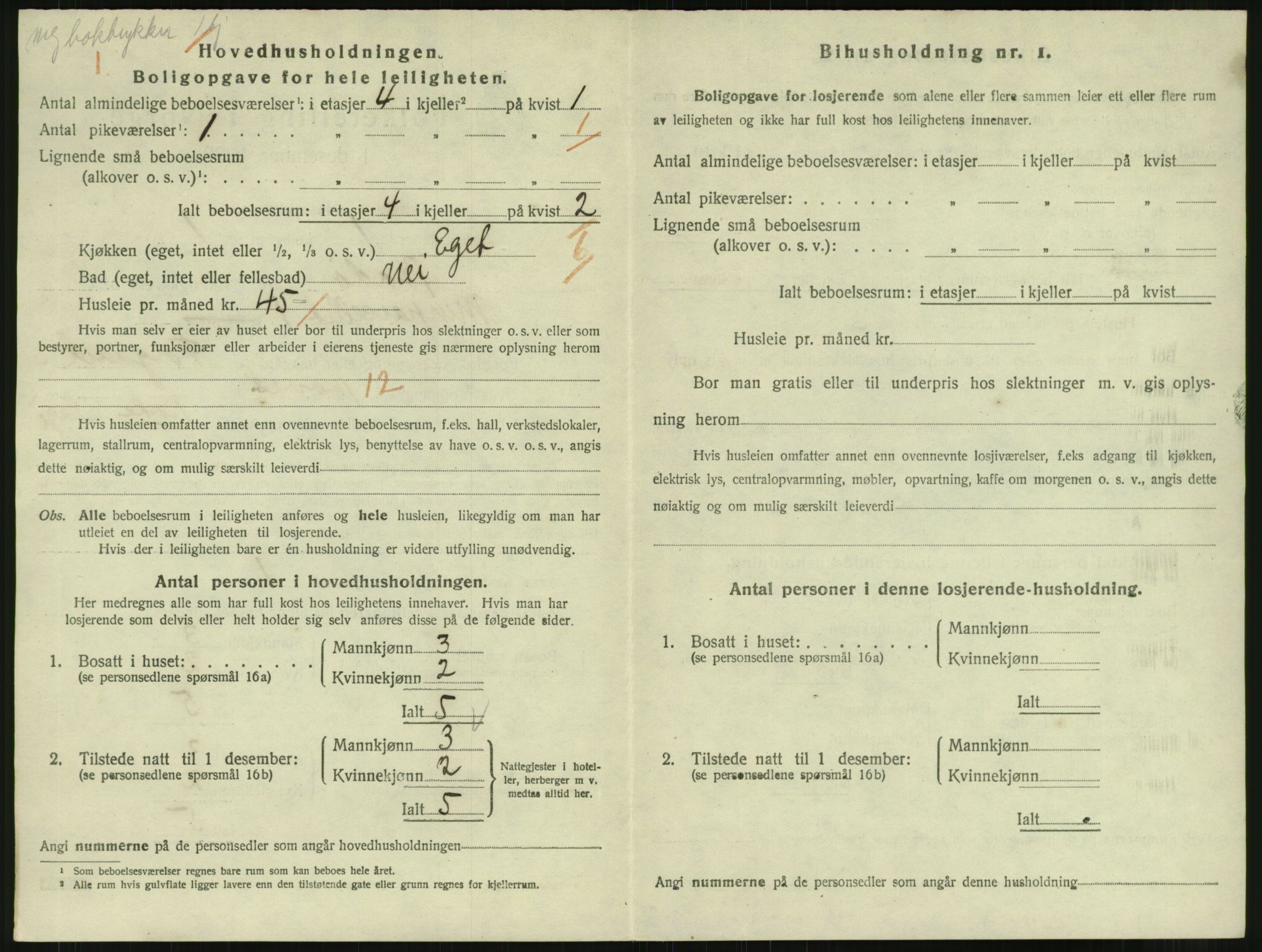 SAT, 1920 census for Bodø, 1920, p. 1034