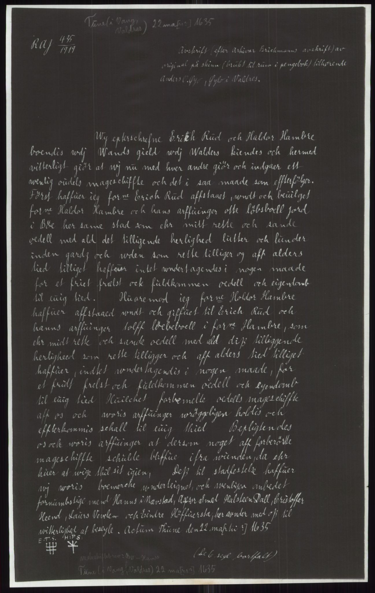 Samlinger til kildeutgivelse, Diplomavskriftsamlingen, AV/RA-EA-4053/H/Ha, p. 2292