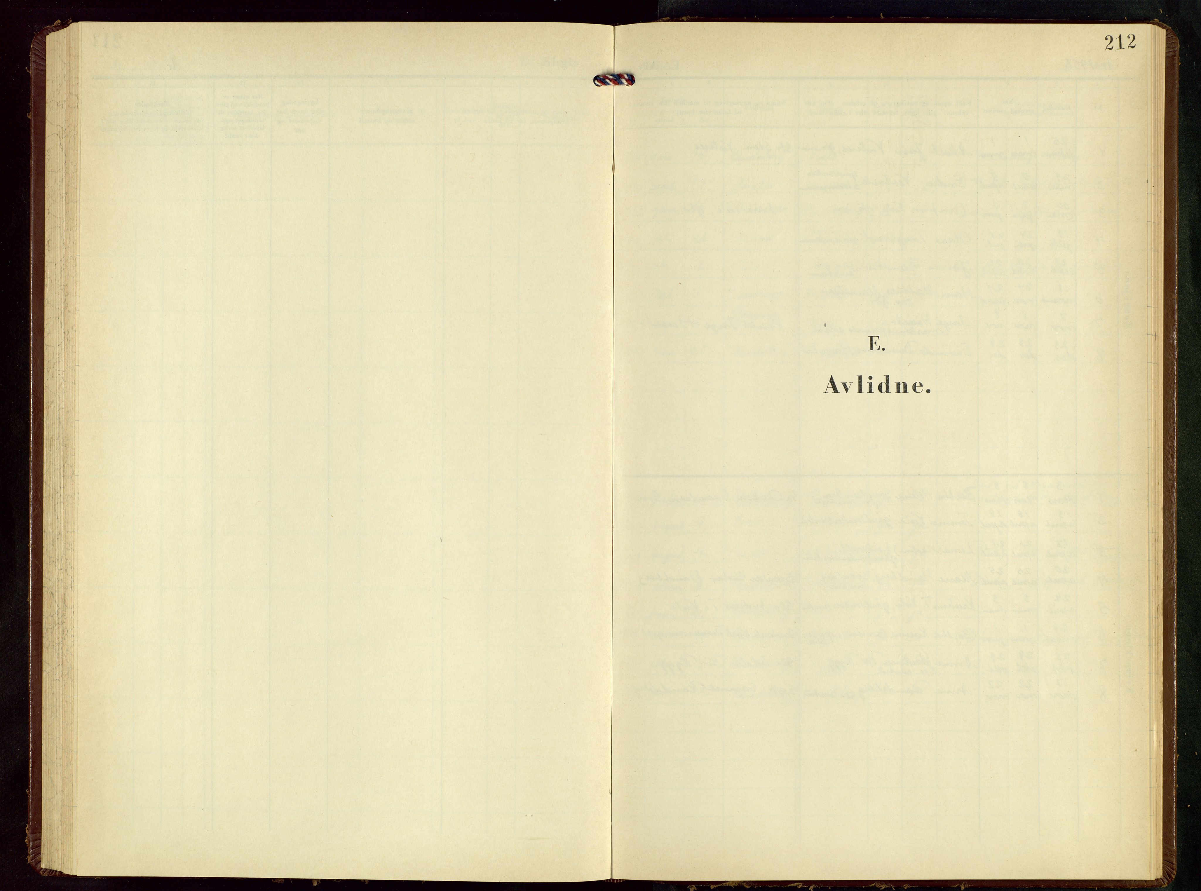 Hetland sokneprestkontor, SAST/A-101826/30/30BB/L0019: Parish register (copy) no. B 19, 1956-1968, p. 212
