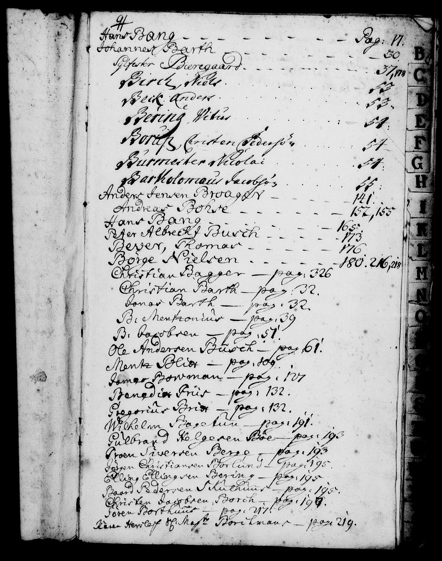 Rentekammeret, Kammerkanselliet, AV/RA-EA-3111/G/Gh/Ghd/L0001: Kausjonsprotokoll med register (merket RK 53.39), 1719-1725