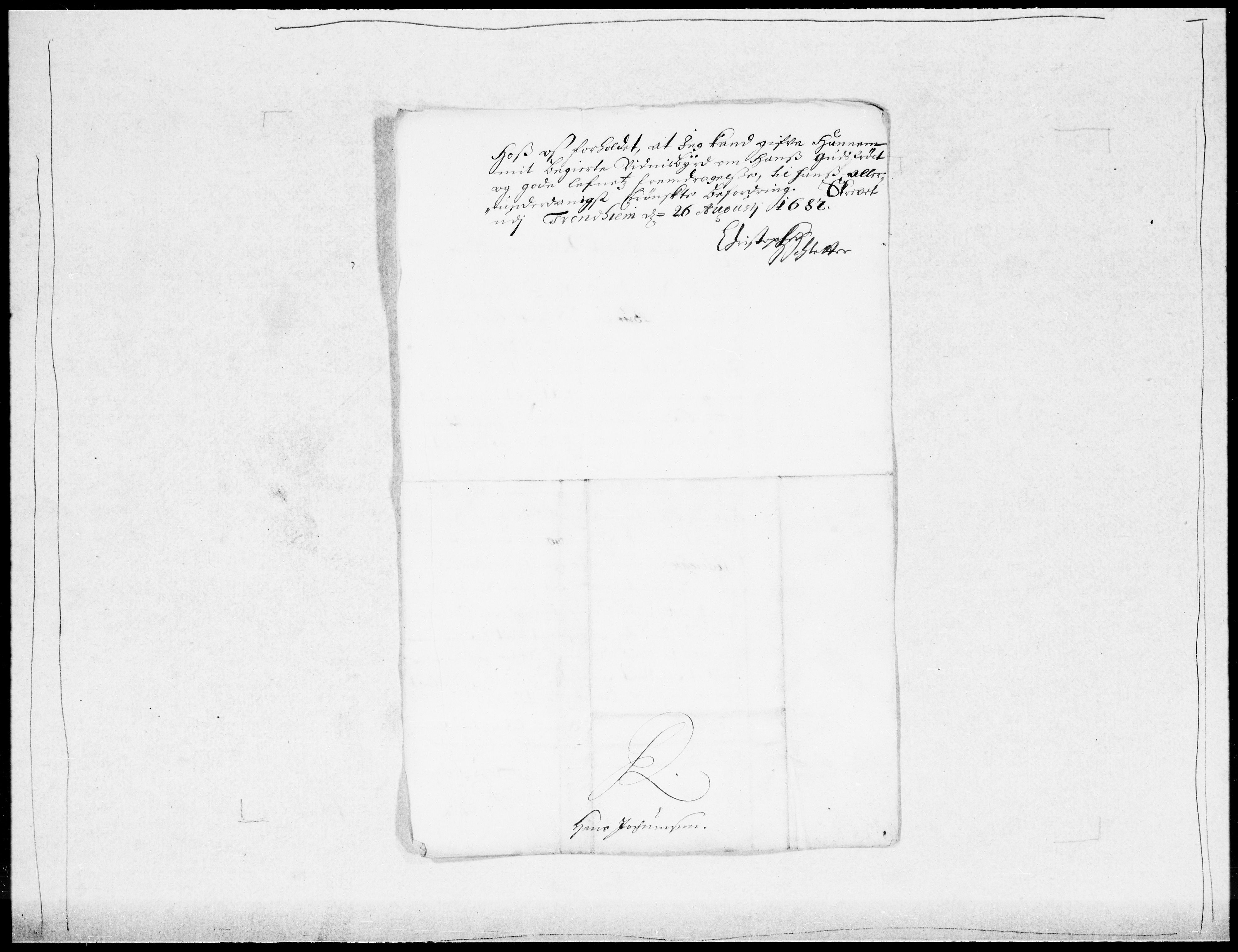 Danske Kanselli 1572-1799, RA/EA-3023/F/Fc/Fcc/Fcca/L0035: Norske innlegg 1572-1799, 1682-1683, p. 205