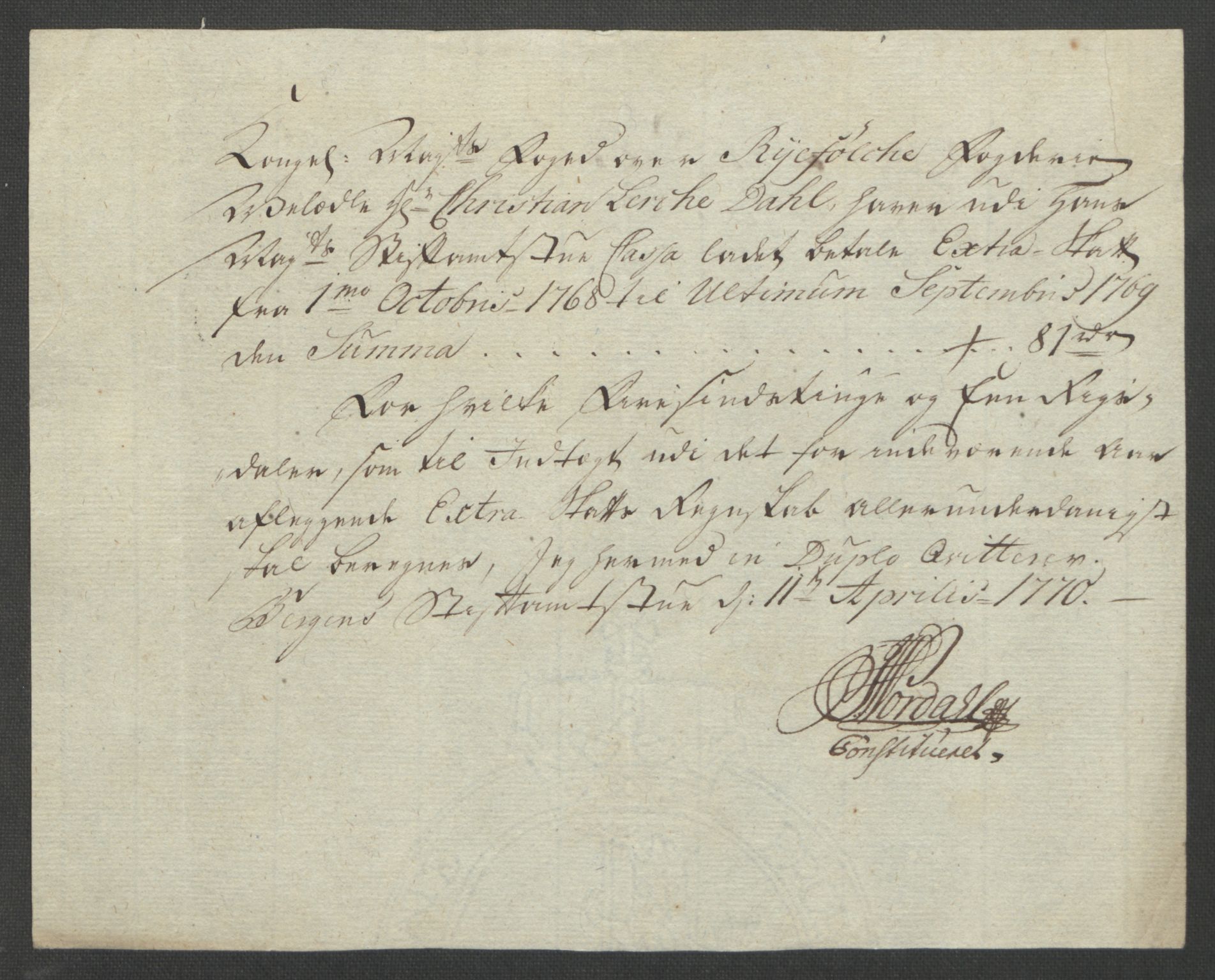 Rentekammeret inntil 1814, Reviderte regnskaper, Fogderegnskap, AV/RA-EA-4092/R47/L2972: Ekstraskatten Ryfylke, 1762-1780, p. 176