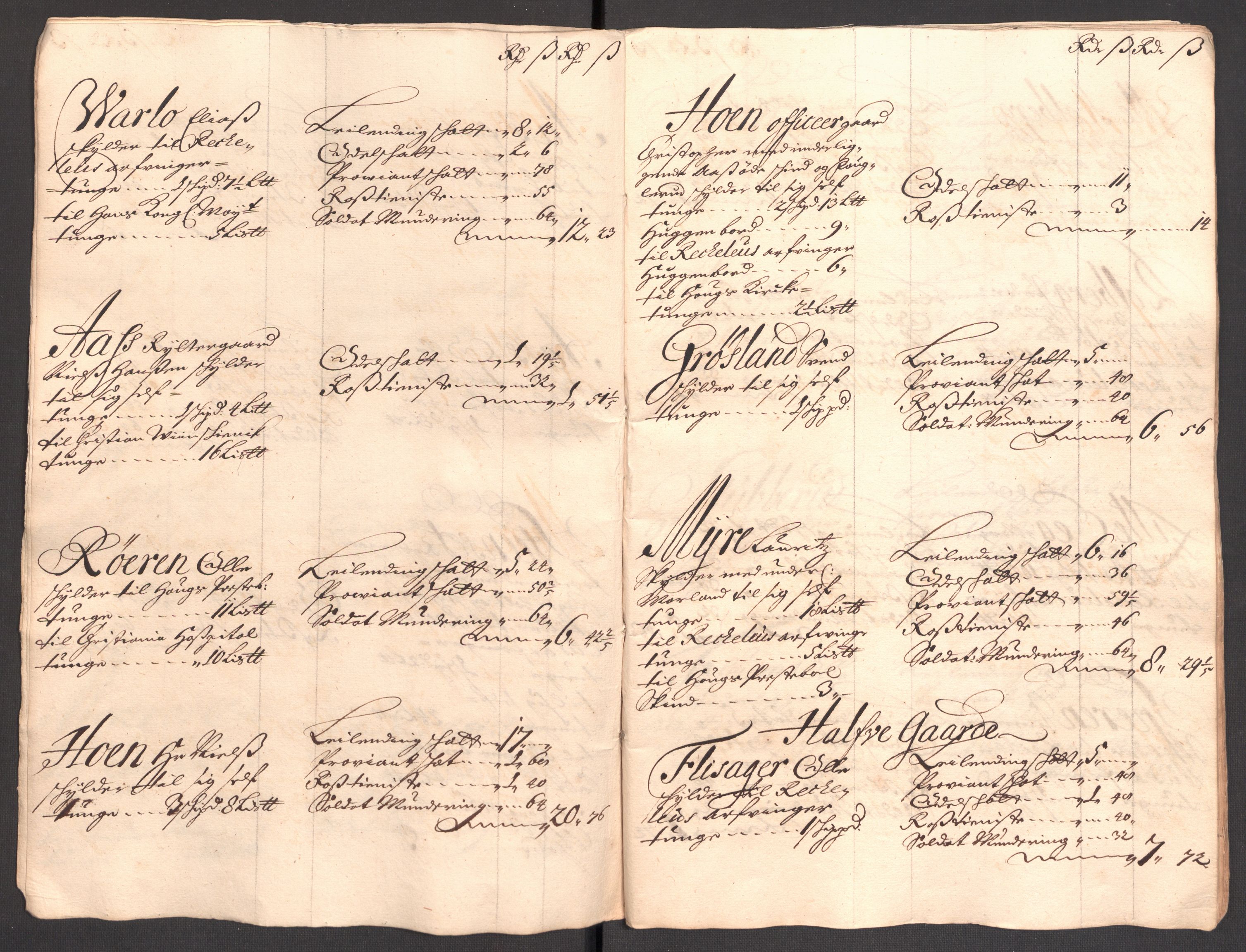 Rentekammeret inntil 1814, Reviderte regnskaper, Fogderegnskap, AV/RA-EA-4092/R30/L1696: Fogderegnskap Hurum, Røyken, Eiker og Lier, 1698-1699, p. 95