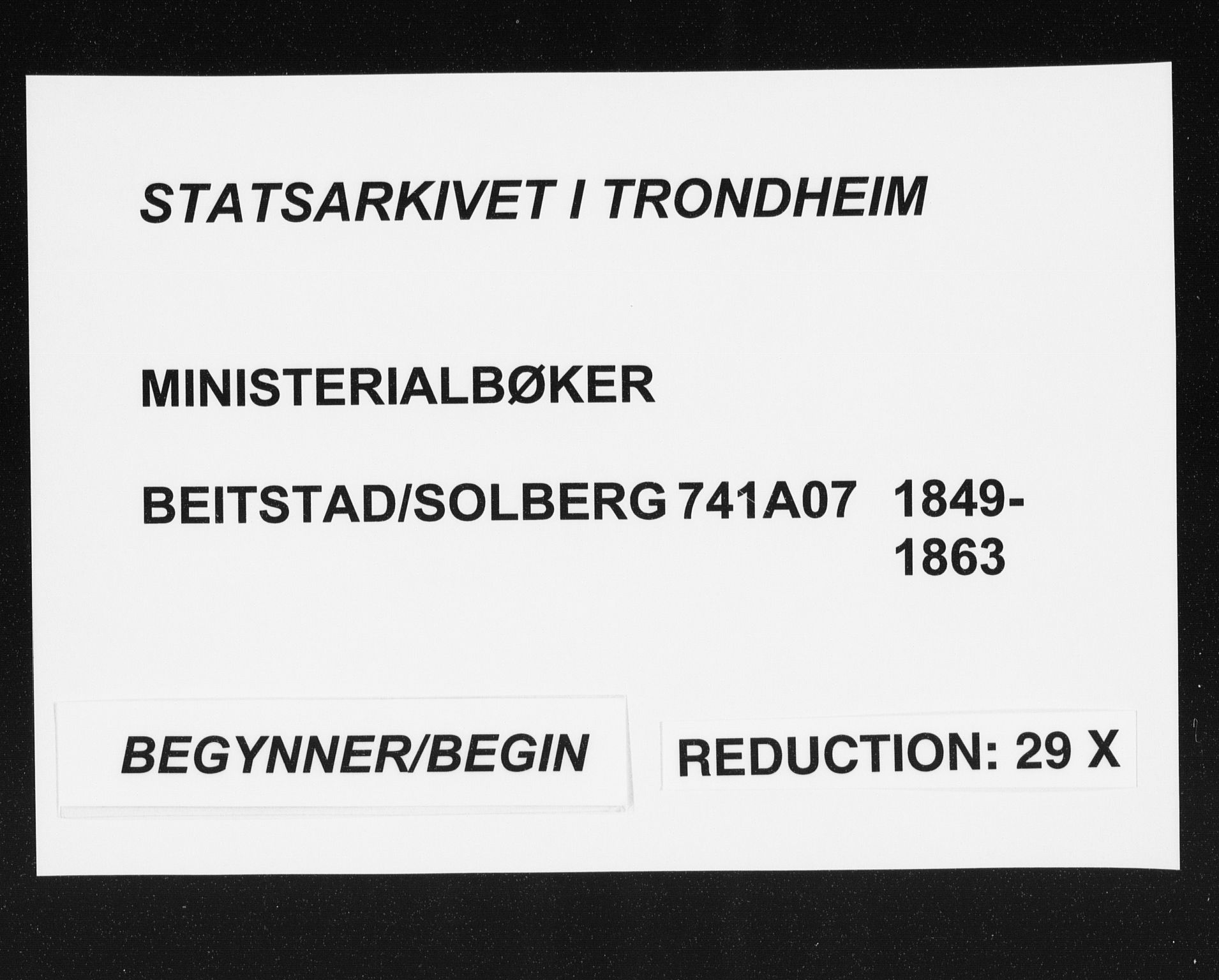 Ministerialprotokoller, klokkerbøker og fødselsregistre - Nord-Trøndelag, SAT/A-1458/741/L0393: Parish register (official) no. 741A07, 1849-1863