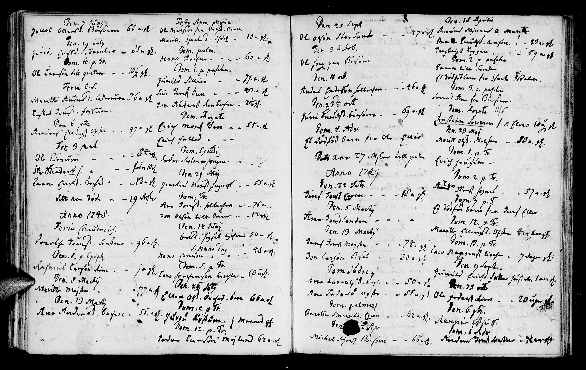 Ministerialprotokoller, klokkerbøker og fødselsregistre - Sør-Trøndelag, SAT/A-1456/665/L0767: Parish register (official) no. 665A02, 1735-1753