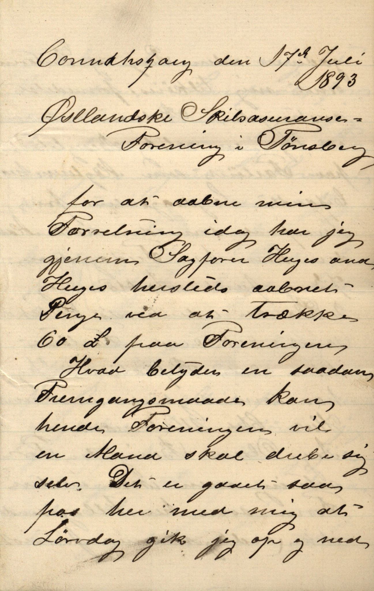 Pa 63 - Østlandske skibsassuranceforening, VEMU/A-1079/G/Ga/L0030/0001: Havaridokumenter / Leif, Korsvei, Margret, Mangerton, Mathilde, Island, Andover, 1893, p. 109