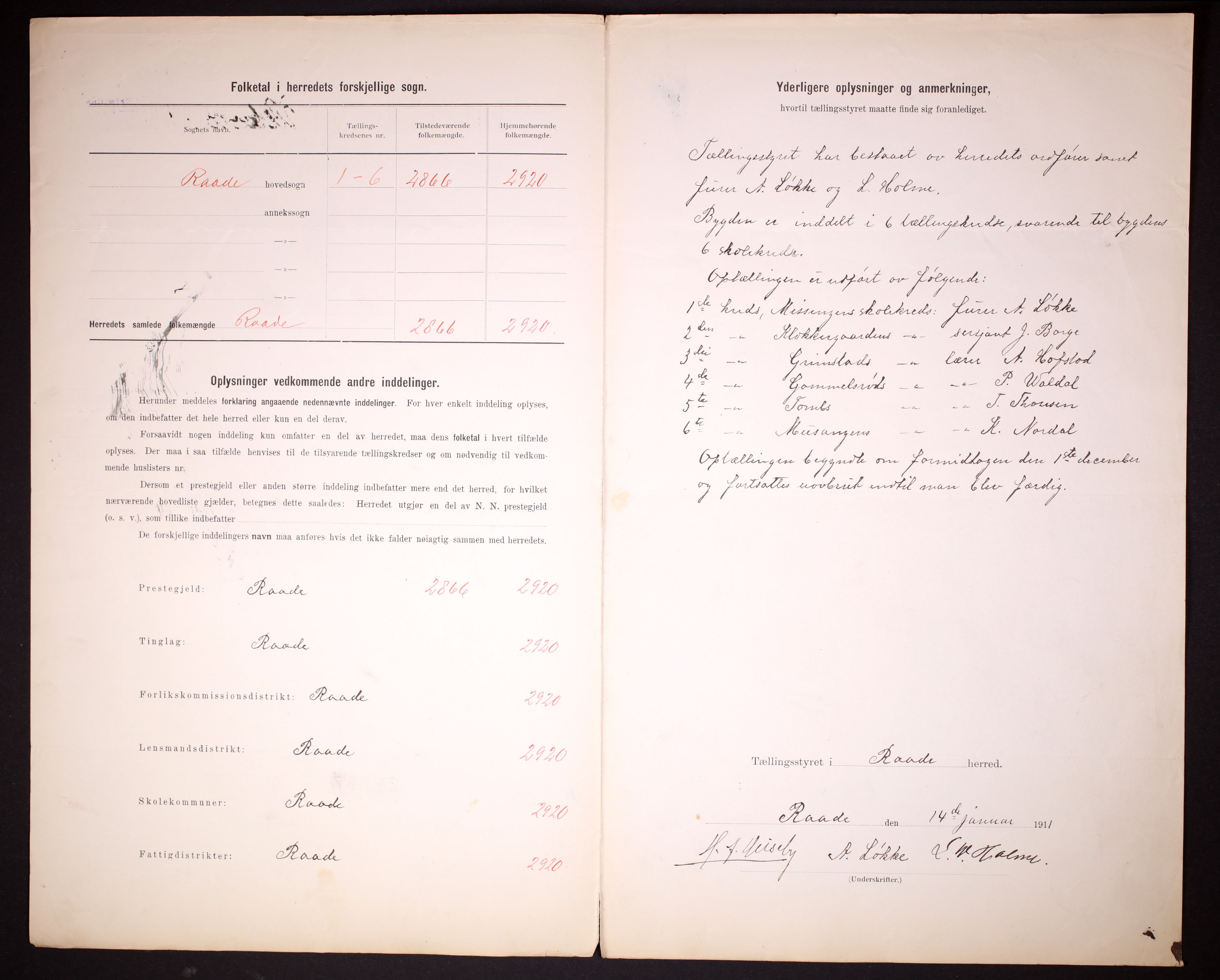 RA, 1910 census for Råde, 1910, p. 3