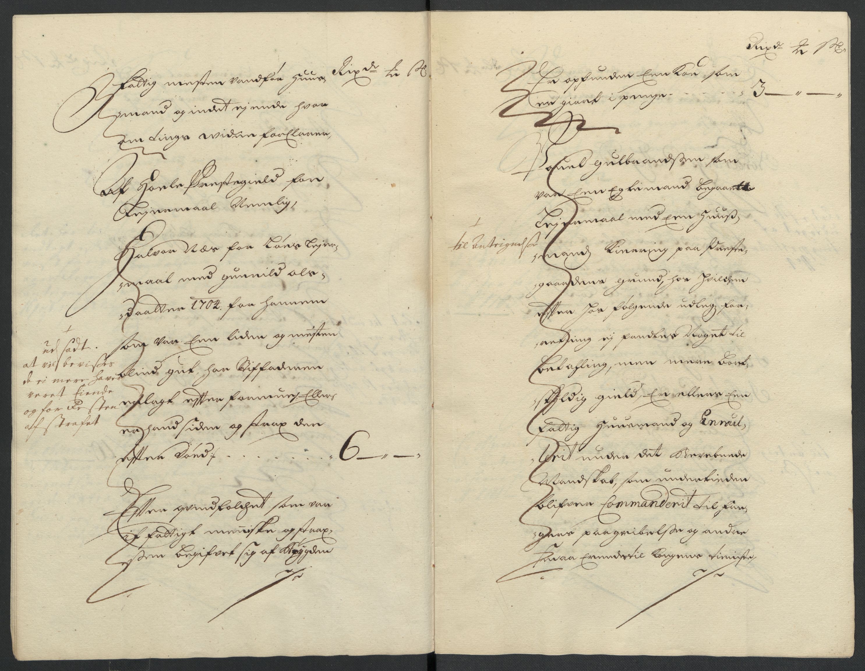 Rentekammeret inntil 1814, Reviderte regnskaper, Fogderegnskap, AV/RA-EA-4092/R22/L1463: Fogderegnskap Ringerike, Hallingdal og Buskerud, 1704, p. 184