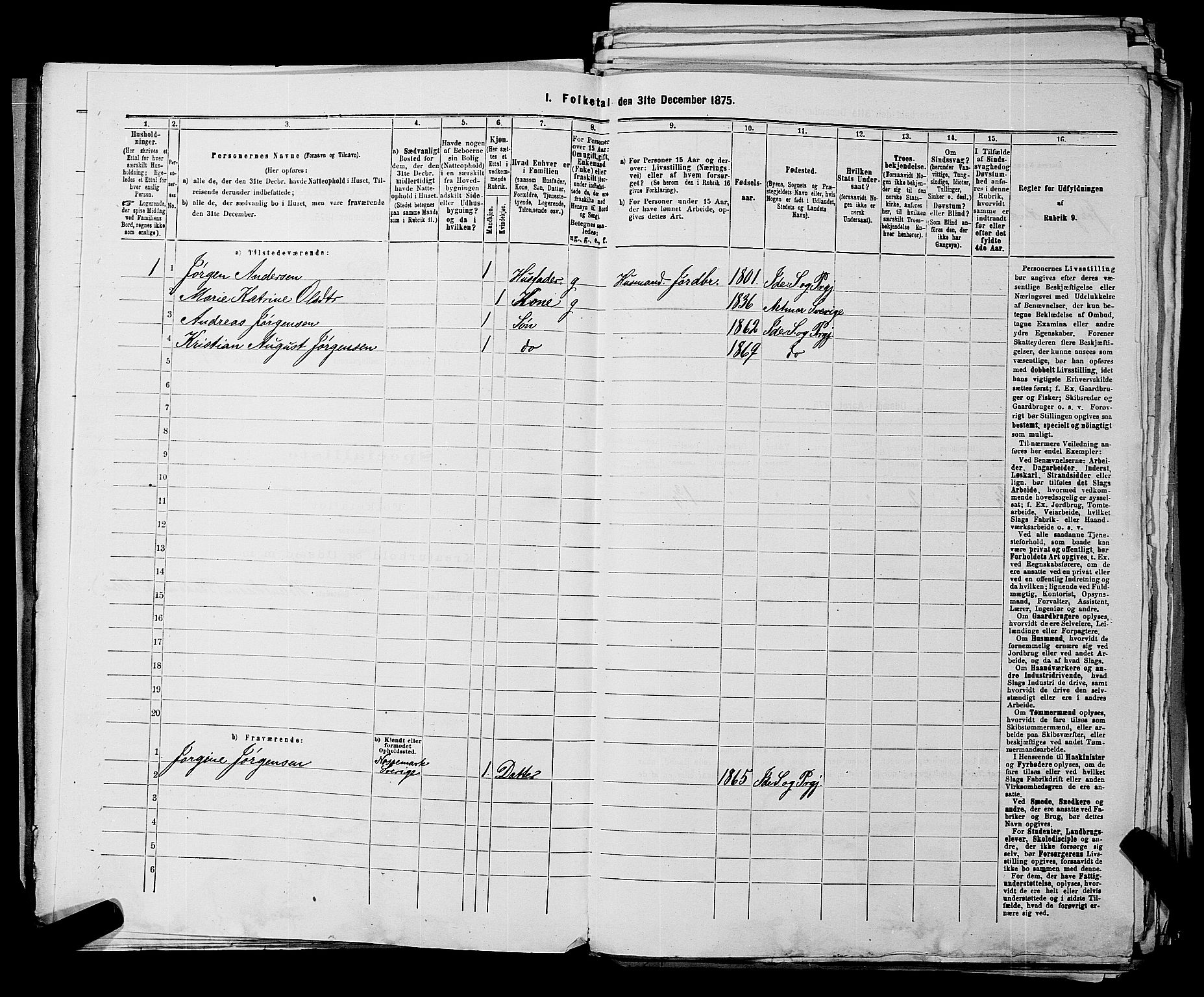 RA, 1875 census for 0117P Idd, 1875, p. 59