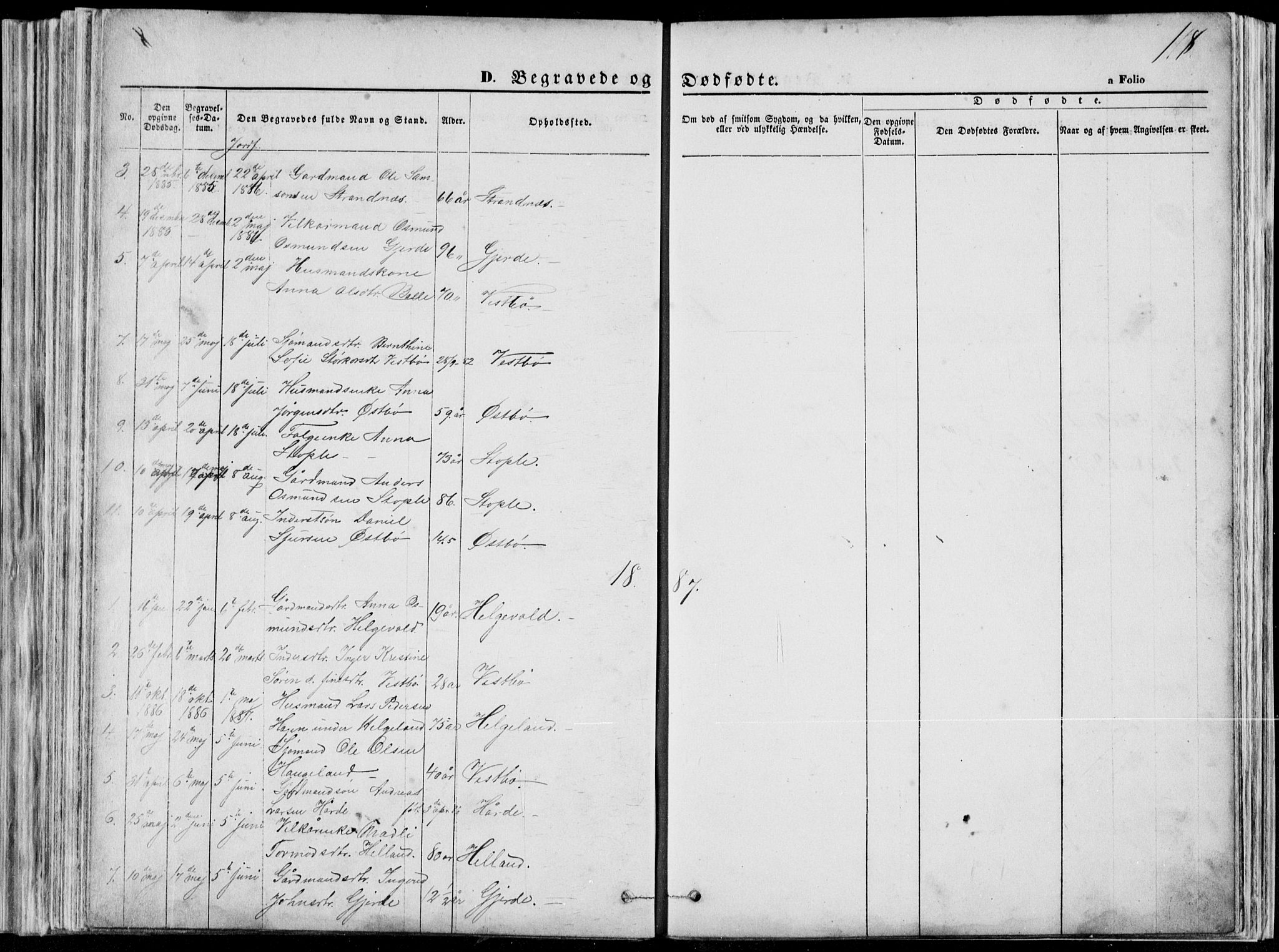 Vikedal sokneprestkontor, AV/SAST-A-101840/01/V: Parish register (copy) no. B 10, 1864-1926, p. 118