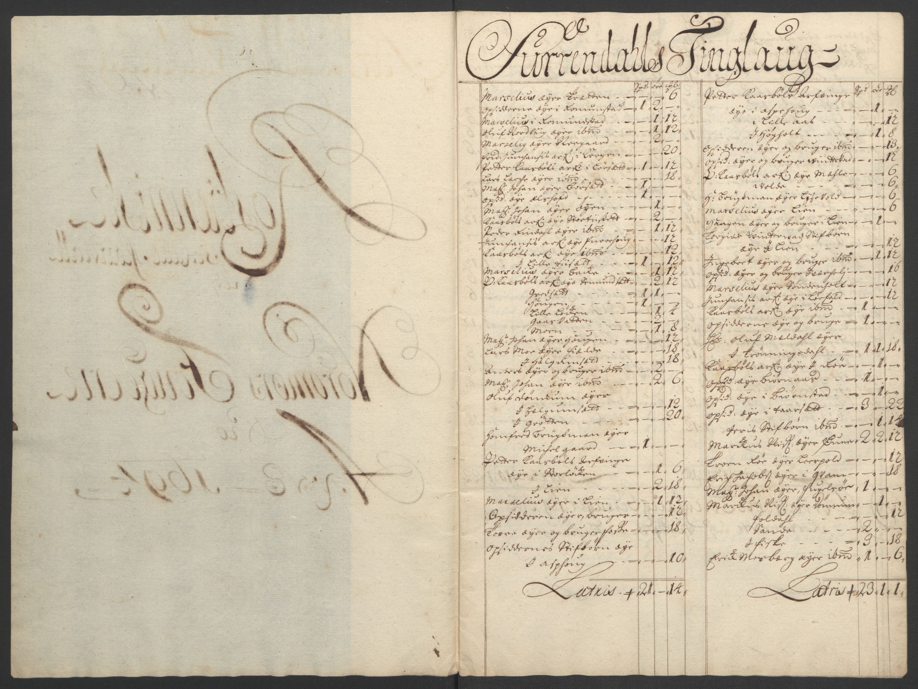 Rentekammeret inntil 1814, Reviderte regnskaper, Fogderegnskap, RA/EA-4092/R56/L3736: Fogderegnskap Nordmøre, 1694-1696, p. 77