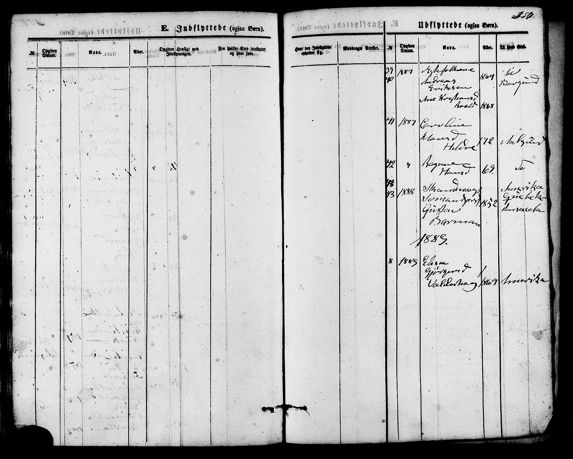 Ministerialprotokoller, klokkerbøker og fødselsregistre - Møre og Romsdal, AV/SAT-A-1454/536/L0500: Parish register (official) no. 536A09, 1876-1889, p. 357