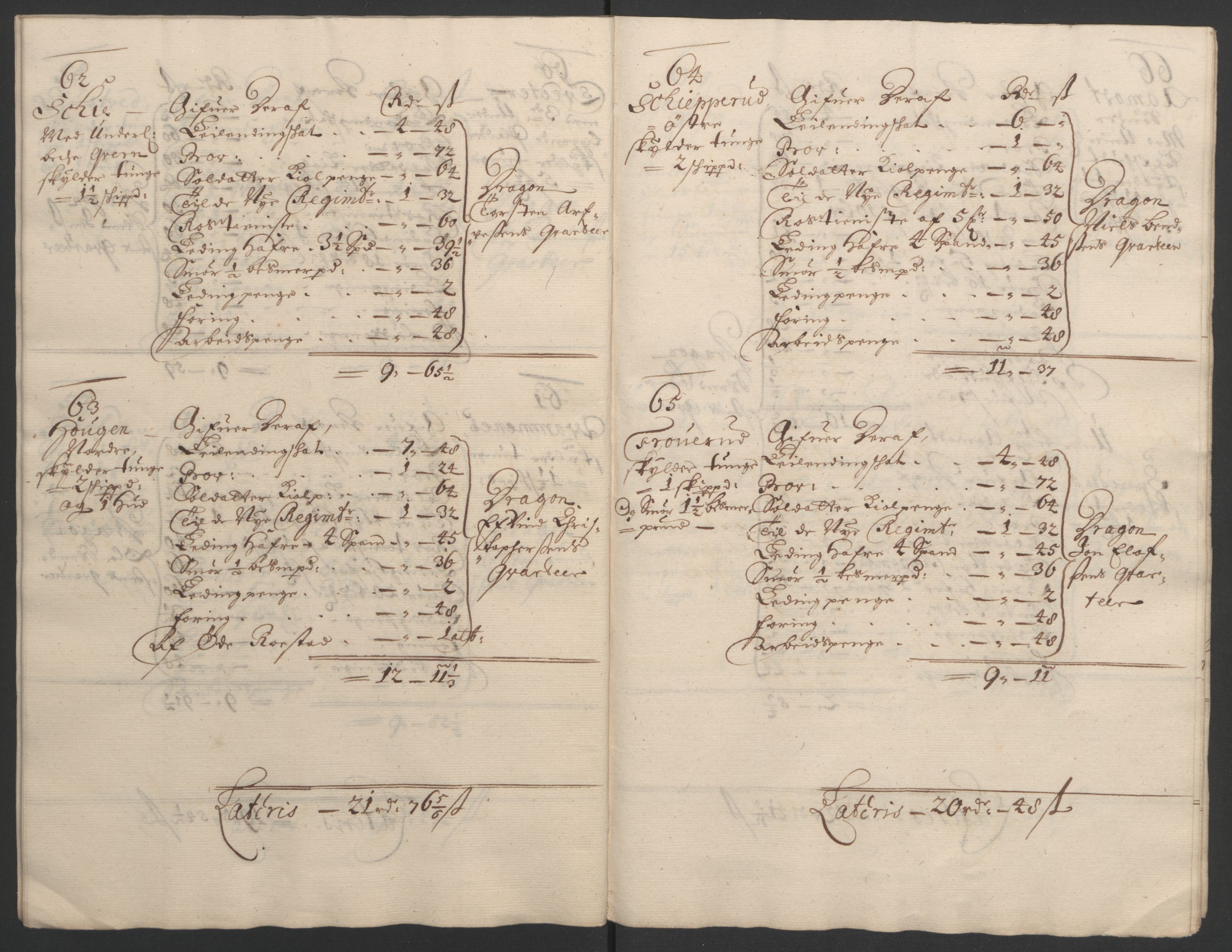 Rentekammeret inntil 1814, Reviderte regnskaper, Fogderegnskap, AV/RA-EA-4092/R05/L0278: Fogderegnskap Rakkestad, 1691-1693, p. 331