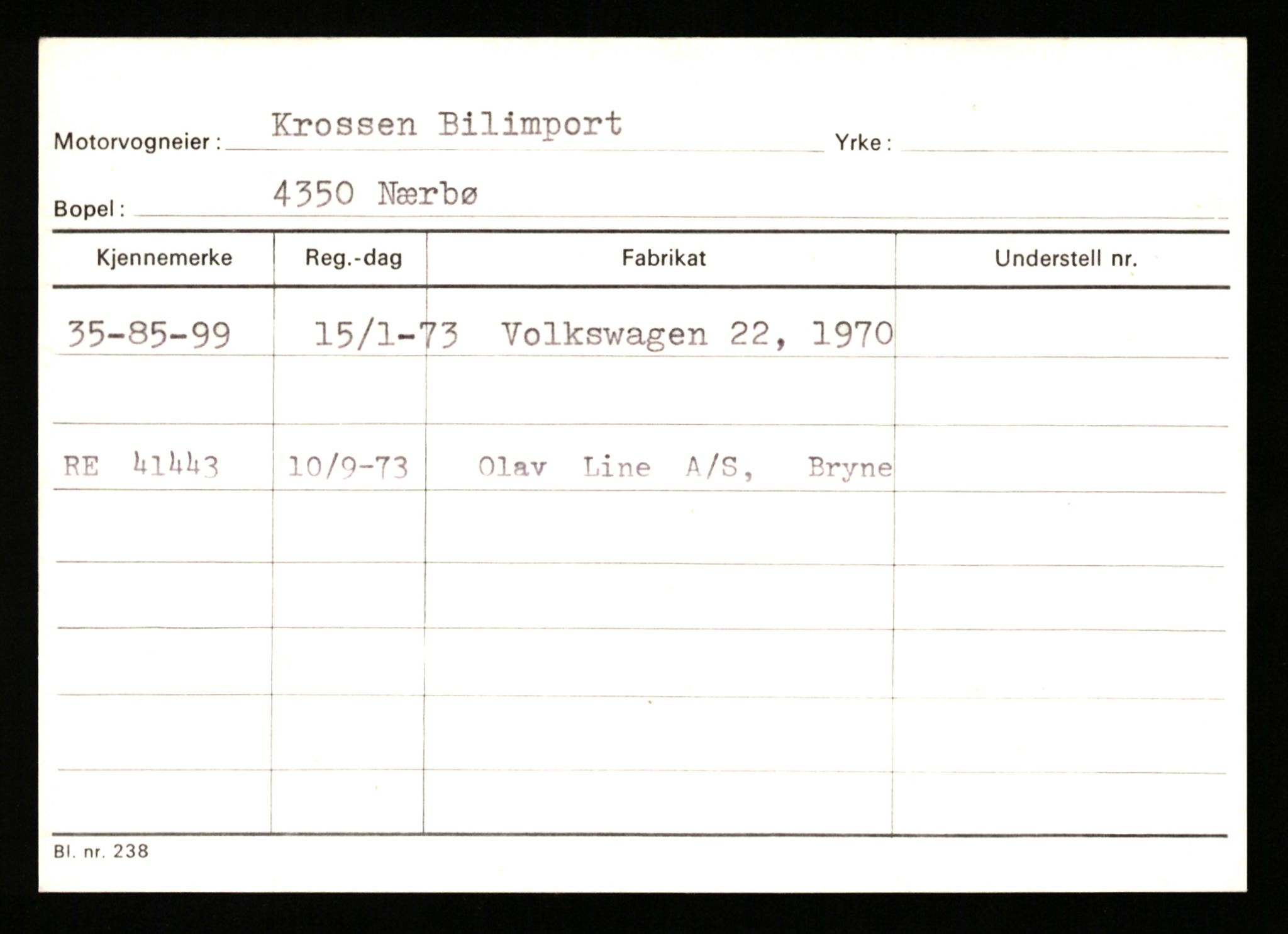 Stavanger trafikkstasjon, AV/SAST-A-101942/0/G/L0011: Registreringsnummer: 240000 - 363477, 1930-1971, p. 3243