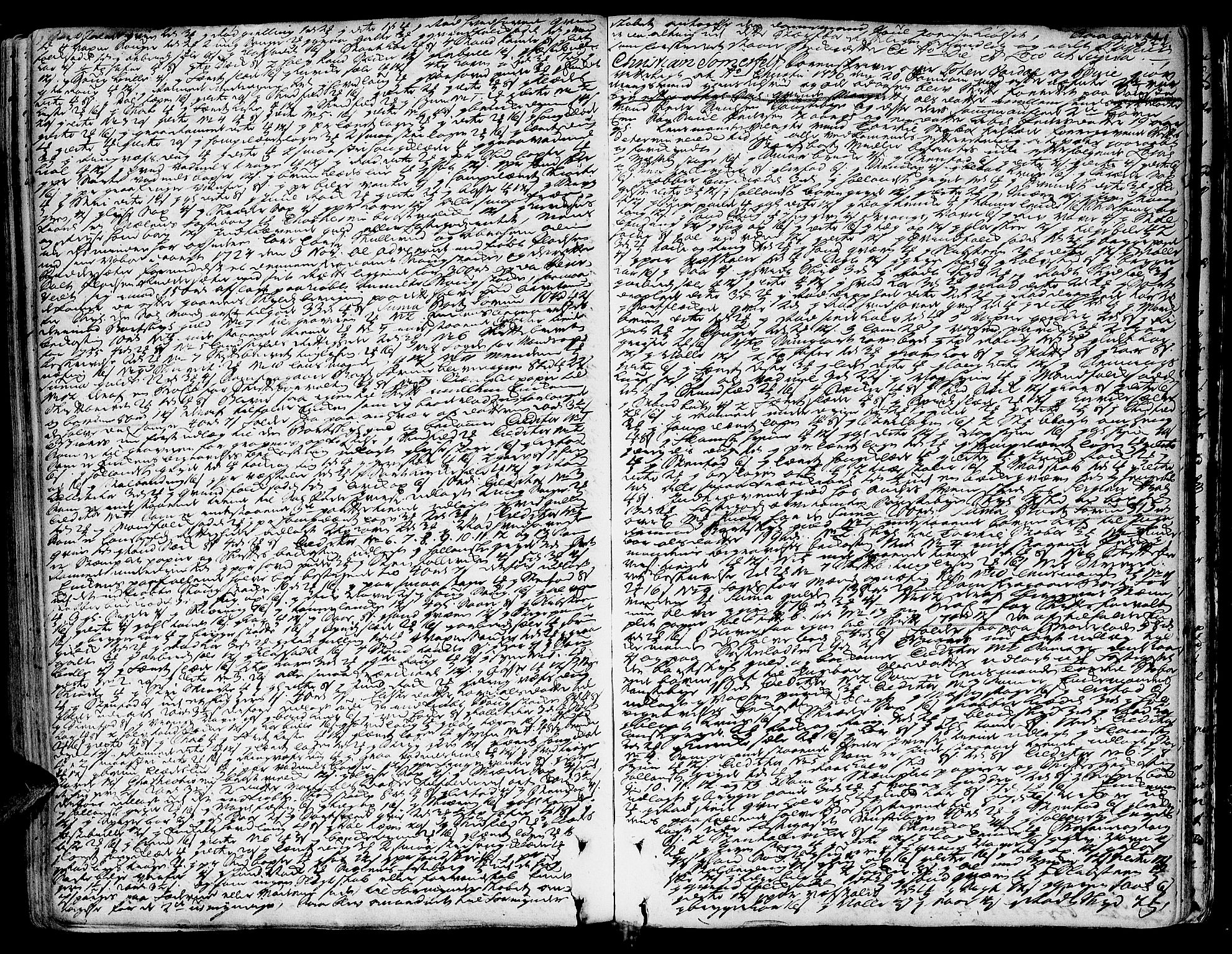 Toten tingrett, AV/SAH-TING-006/J/Ja/L0007: Skifteprotokoll, 1722-1737, p. 540b-541a