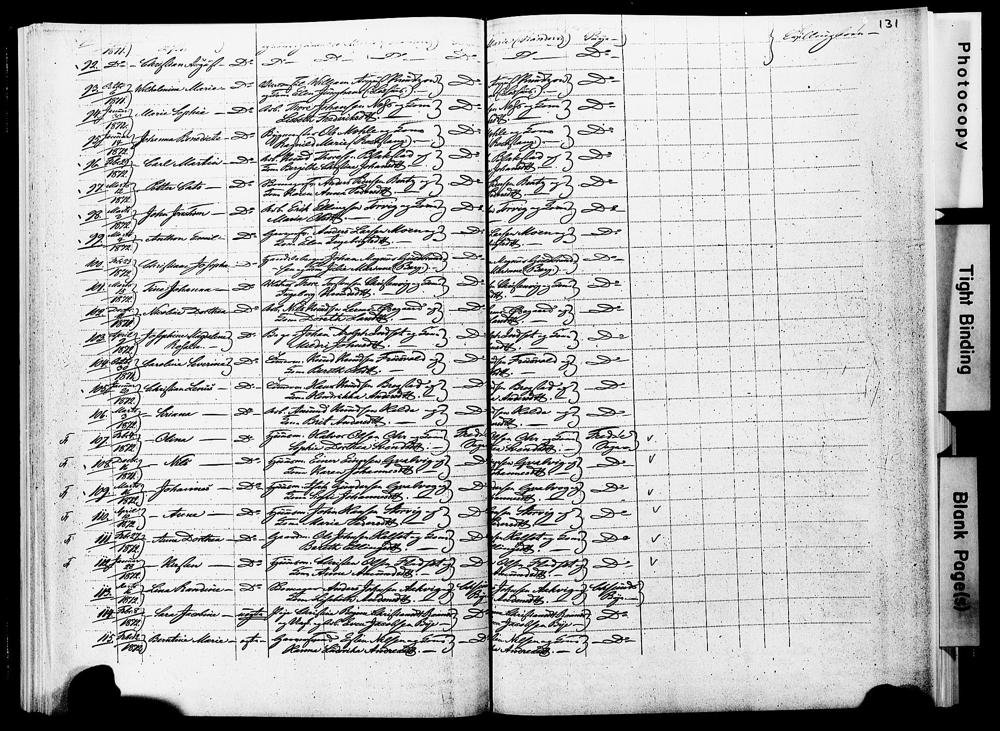 Ministerialprotokoller, klokkerbøker og fødselsregistre - Møre og Romsdal, SAT/A-1454/572/L0857: Parish register (official) no. 572D01, 1866-1872, p. 130-131