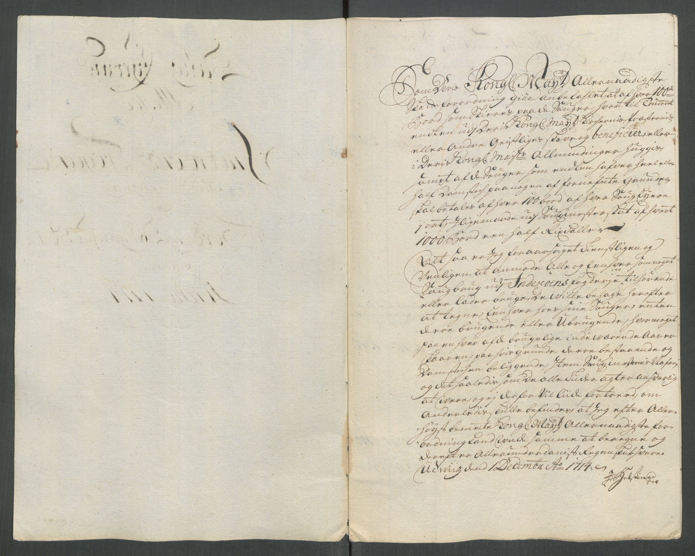Rentekammeret inntil 1814, Reviderte regnskaper, Fogderegnskap, RA/EA-4092/R63/L4322: Fogderegnskap Inderøy, 1714, p. 190