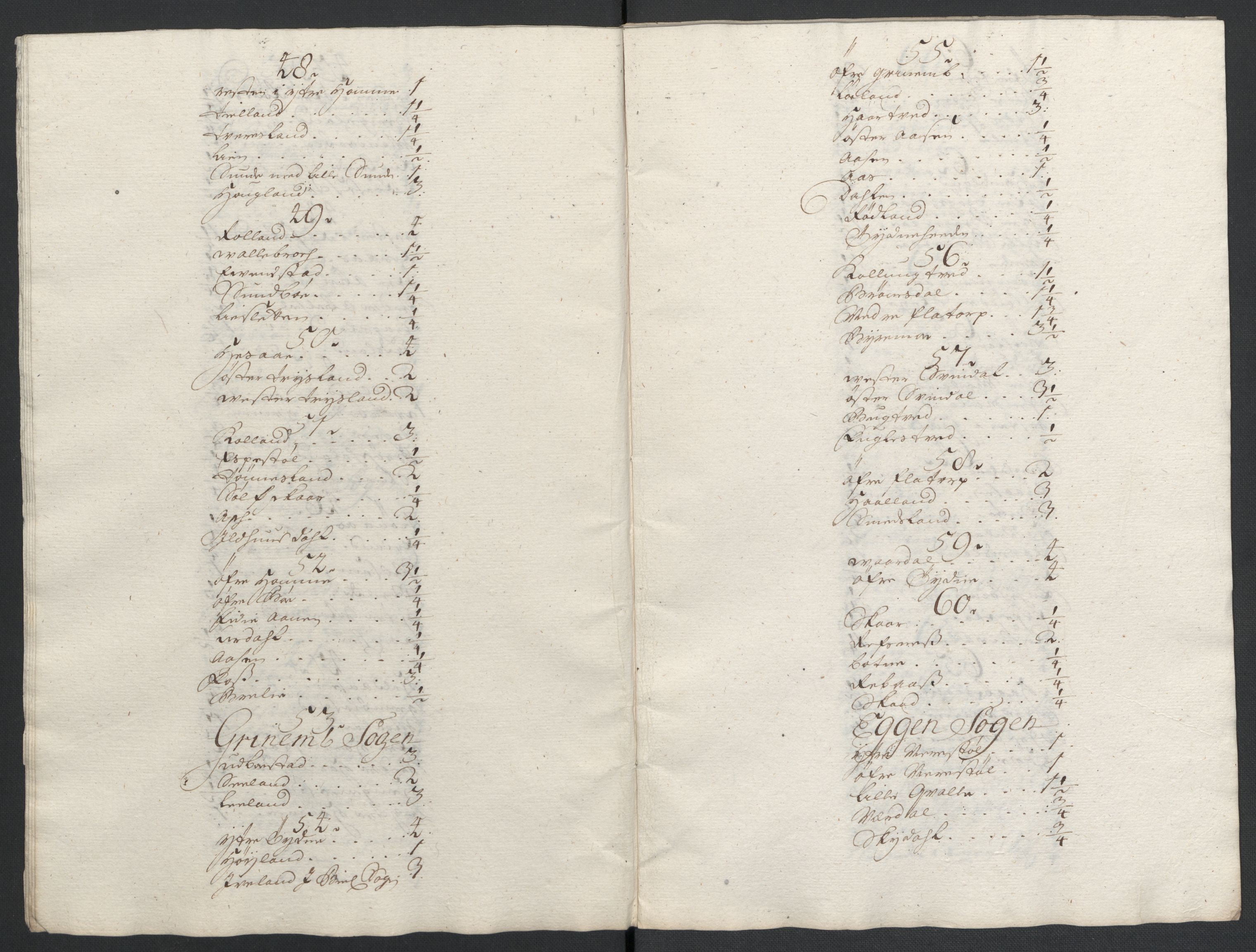 Rentekammeret inntil 1814, Reviderte regnskaper, Fogderegnskap, RA/EA-4092/R43/L2552: Fogderegnskap Lista og Mandal, 1705-1709, p. 53