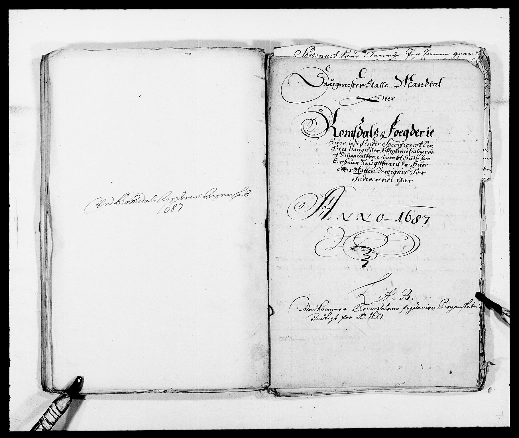 Rentekammeret inntil 1814, Reviderte regnskaper, Fogderegnskap, RA/EA-4092/R55/L3648: Fogderegnskap Romsdal, 1687-1689, p. 61