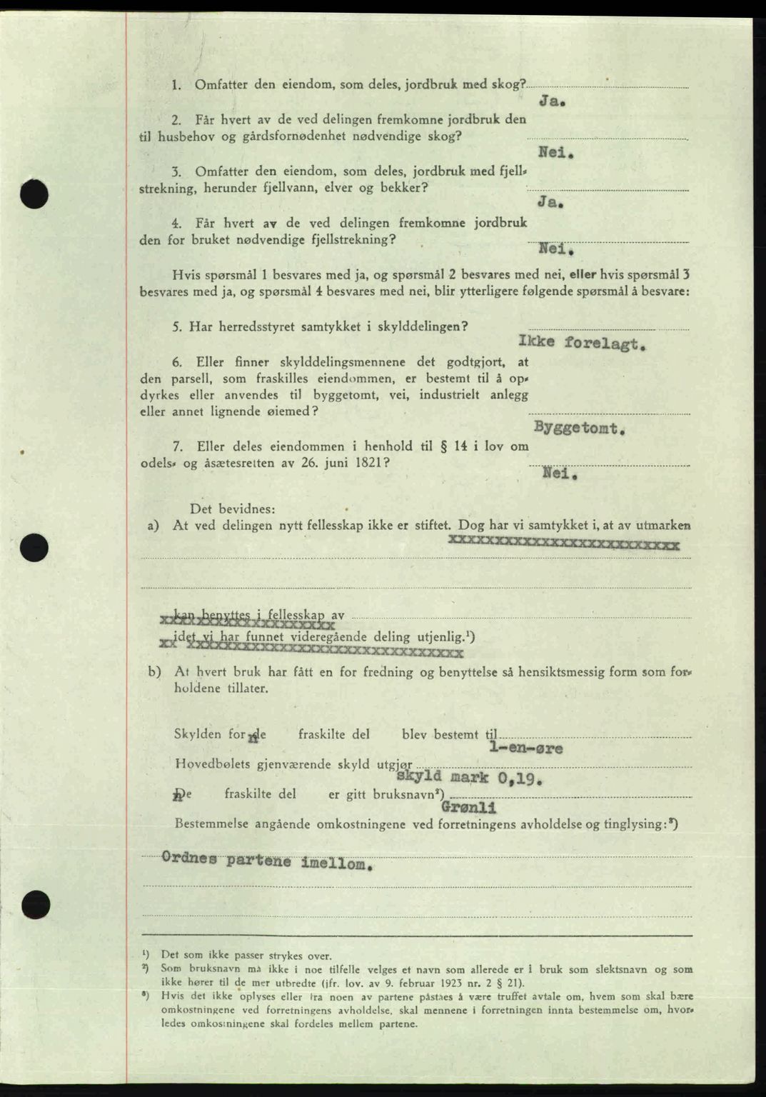 Nordmøre sorenskriveri, AV/SAT-A-4132/1/2/2Ca: Mortgage book no. A110, 1948-1949, Diary no: : 3508/1948