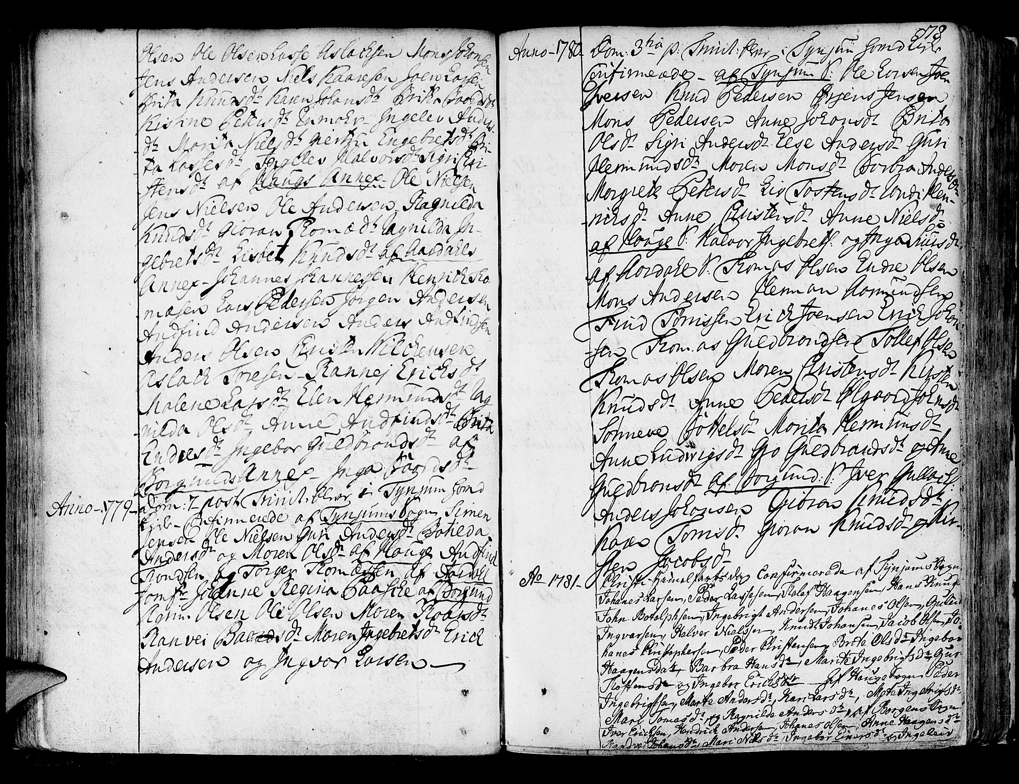 Lærdal sokneprestembete, SAB/A-81201: Parish register (official) no. A 2, 1752-1782, p. 78