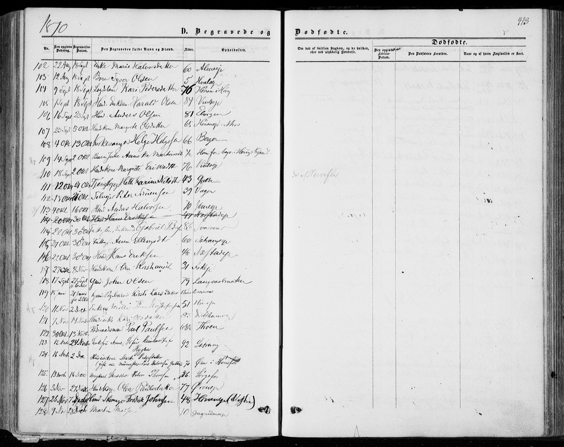 Norderhov kirkebøker, SAKO/A-237/F/Fa/L0013: Parish register (official) no. 13, 1866-1874, p. 413