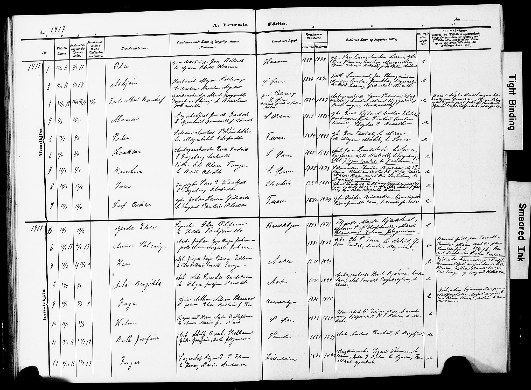 Ministerialprotokoller, klokkerbøker og fødselsregistre - Møre og Romsdal, AV/SAT-A-1454/590/L1017: Parish register (copy) no. 590C02, 1869-1931