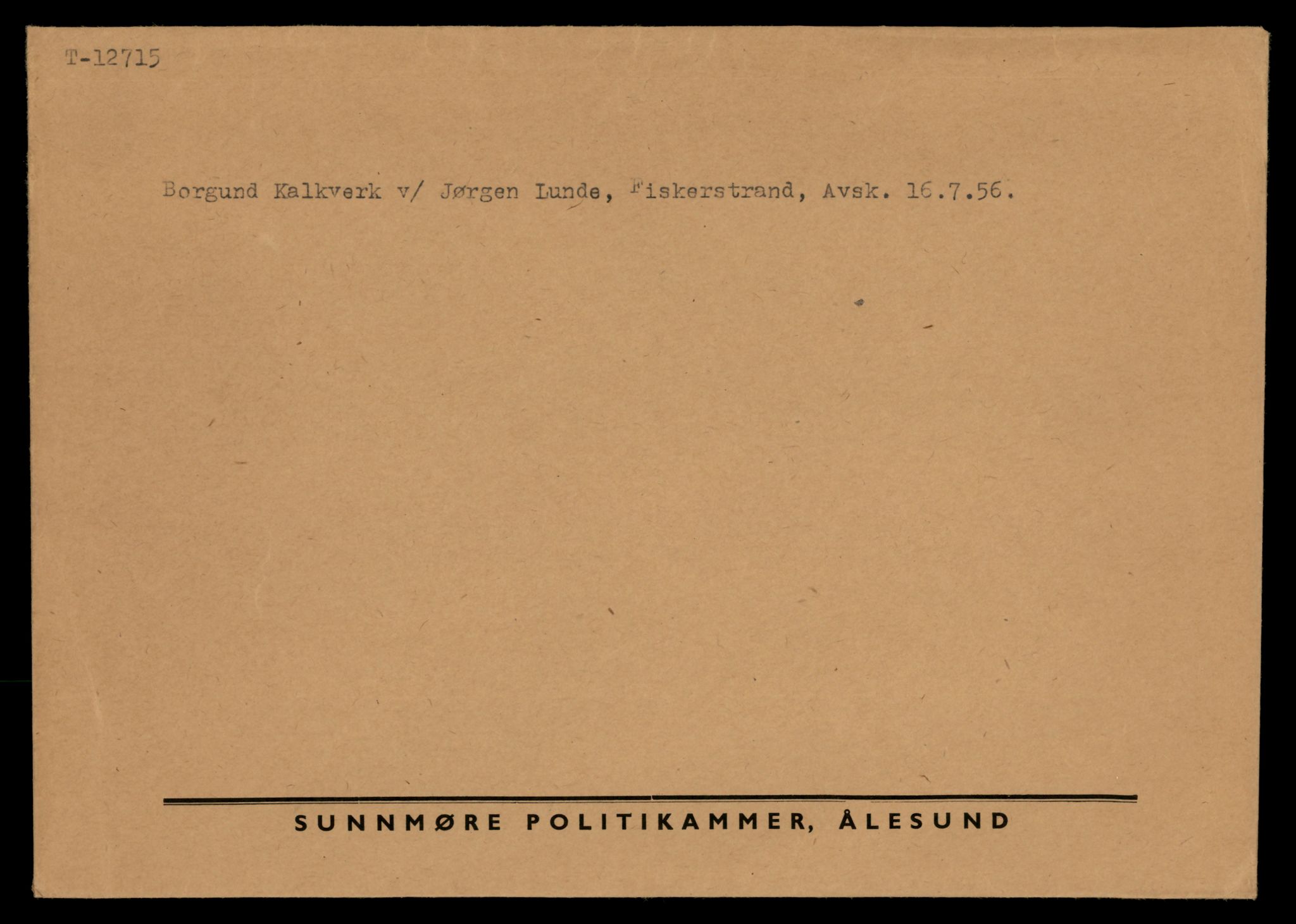 Møre og Romsdal vegkontor - Ålesund trafikkstasjon, AV/SAT-A-4099/F/Fe/L0035: Registreringskort for kjøretøy T 12653 - T 12829, 1927-1998, p. 1200