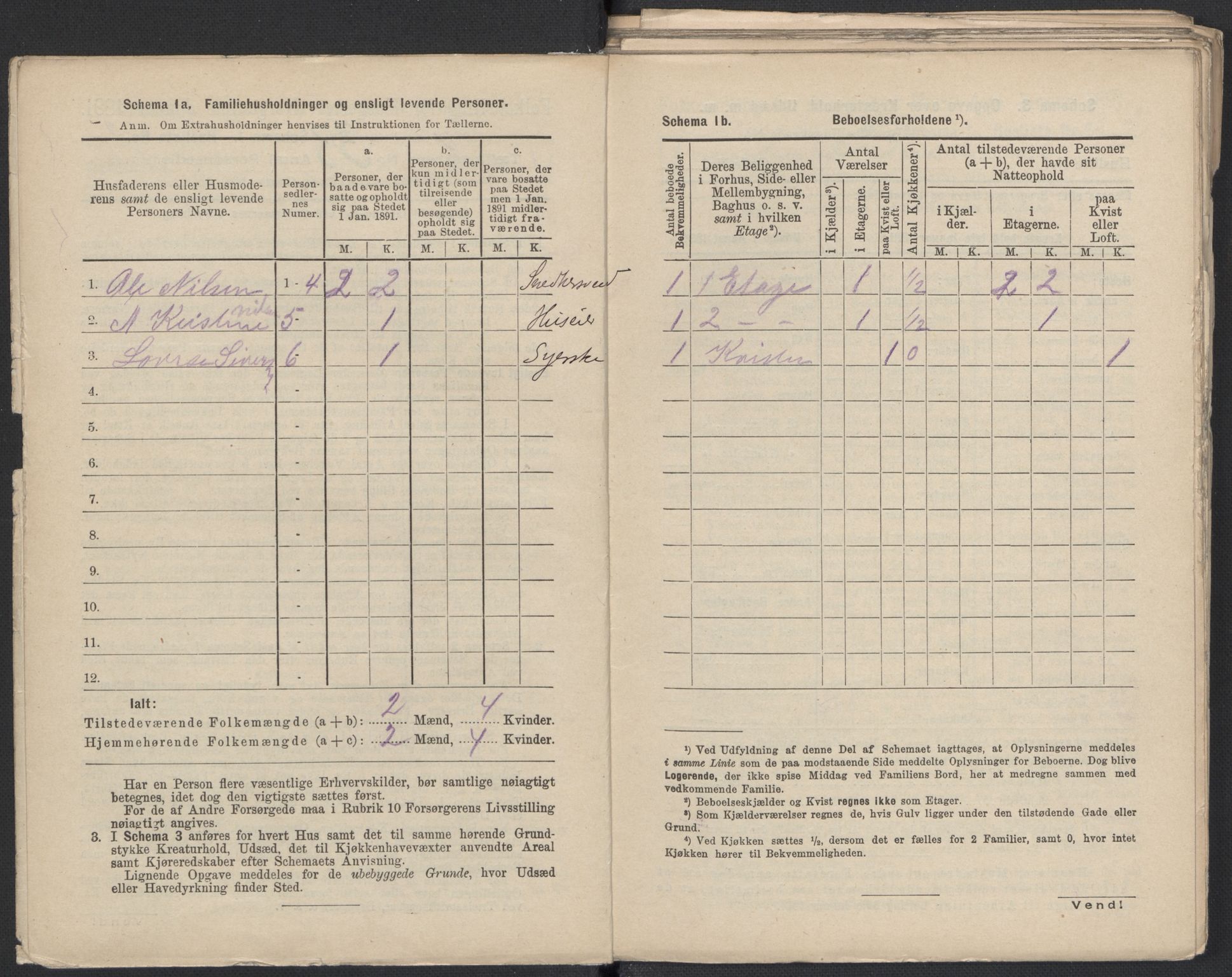 RA, 1891 Census for 1301 Bergen, 1891, p. 5175