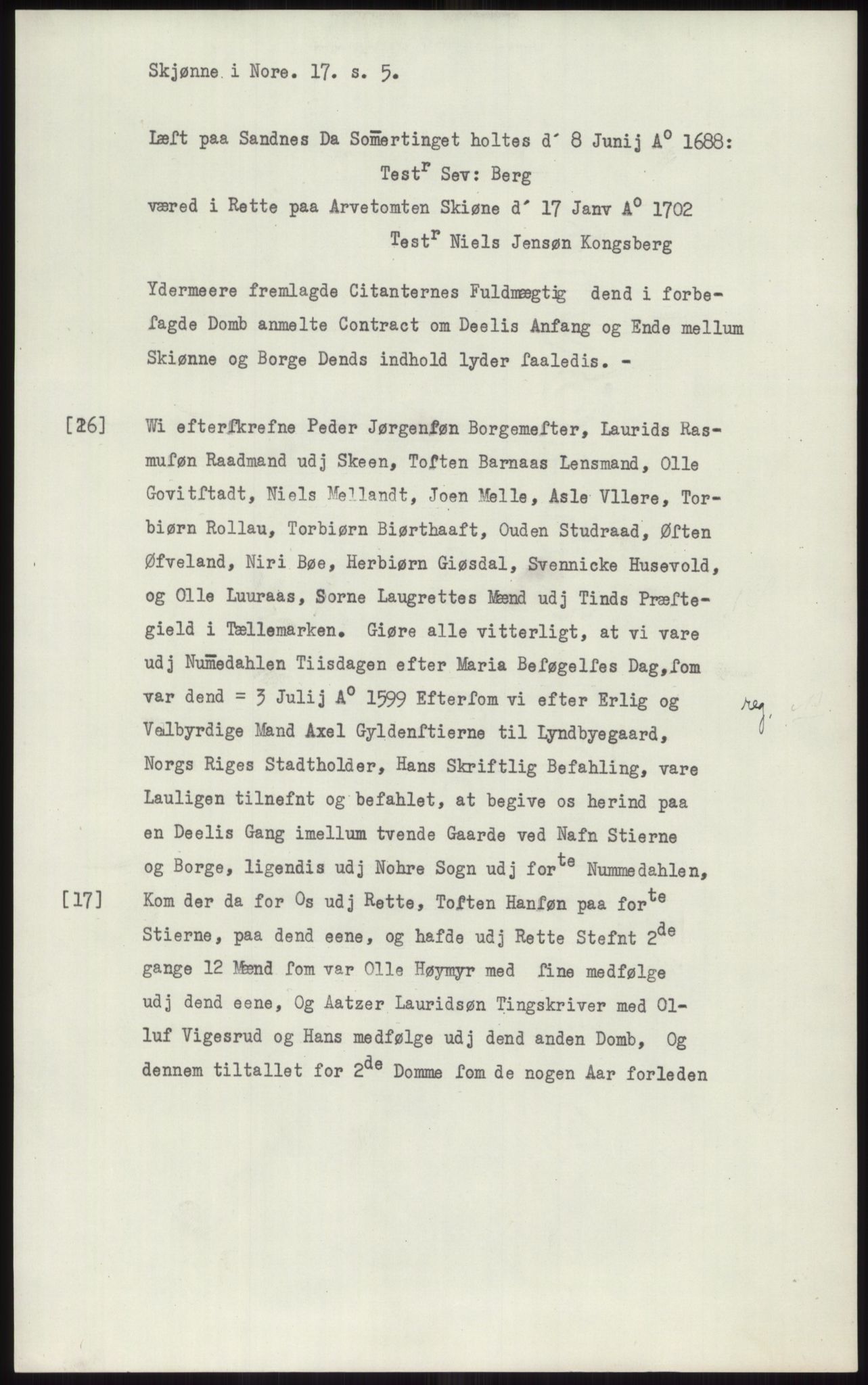 Samlinger til kildeutgivelse, Diplomavskriftsamlingen, AV/RA-EA-4053/H/Ha, p. 688